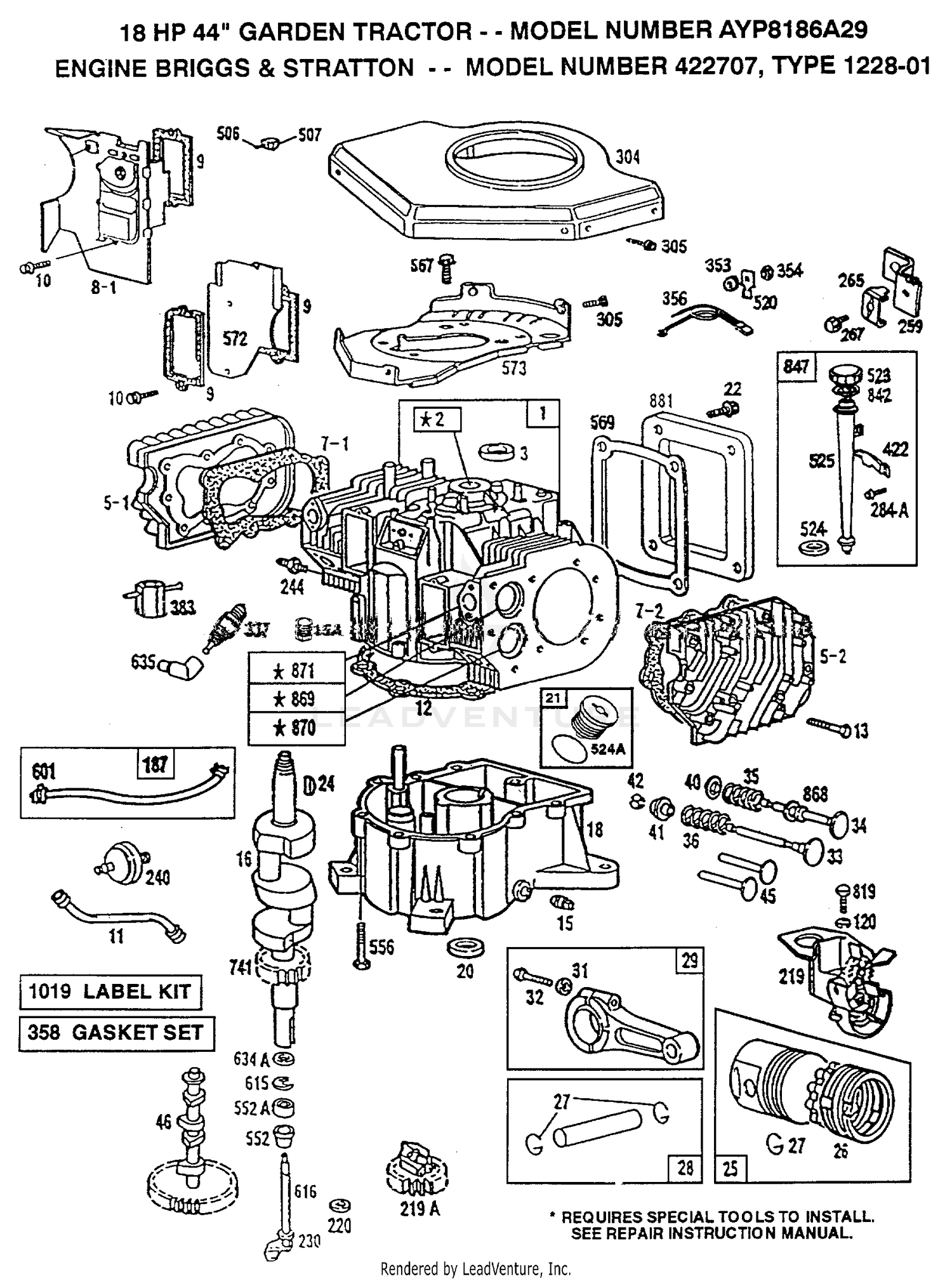 Assembly diagram