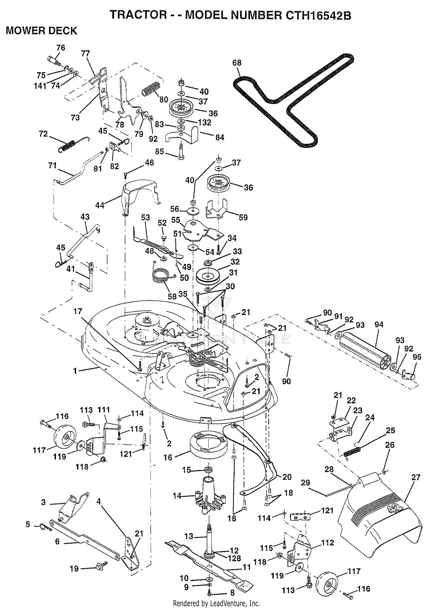 MOWER DECK