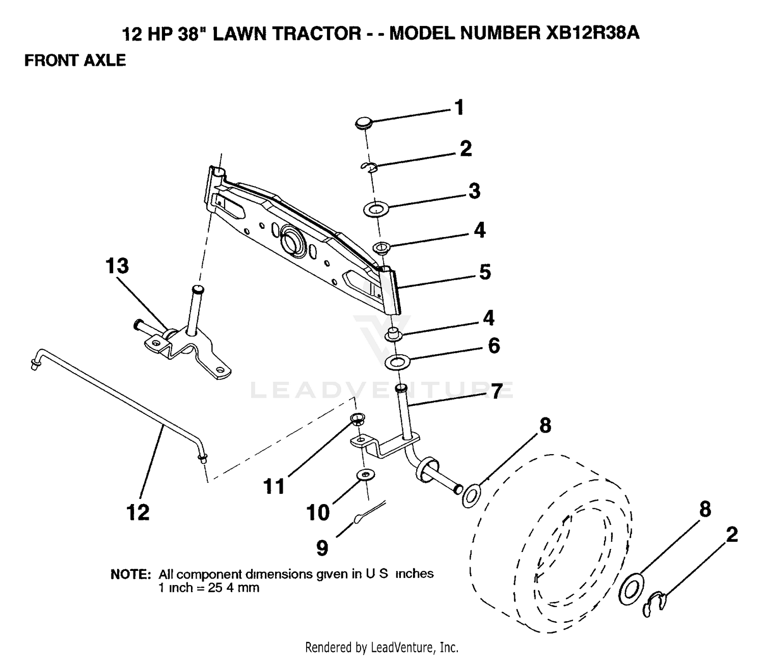 FRONT AXLE