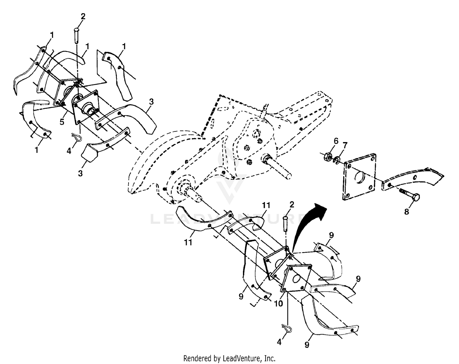 Tine Assembly