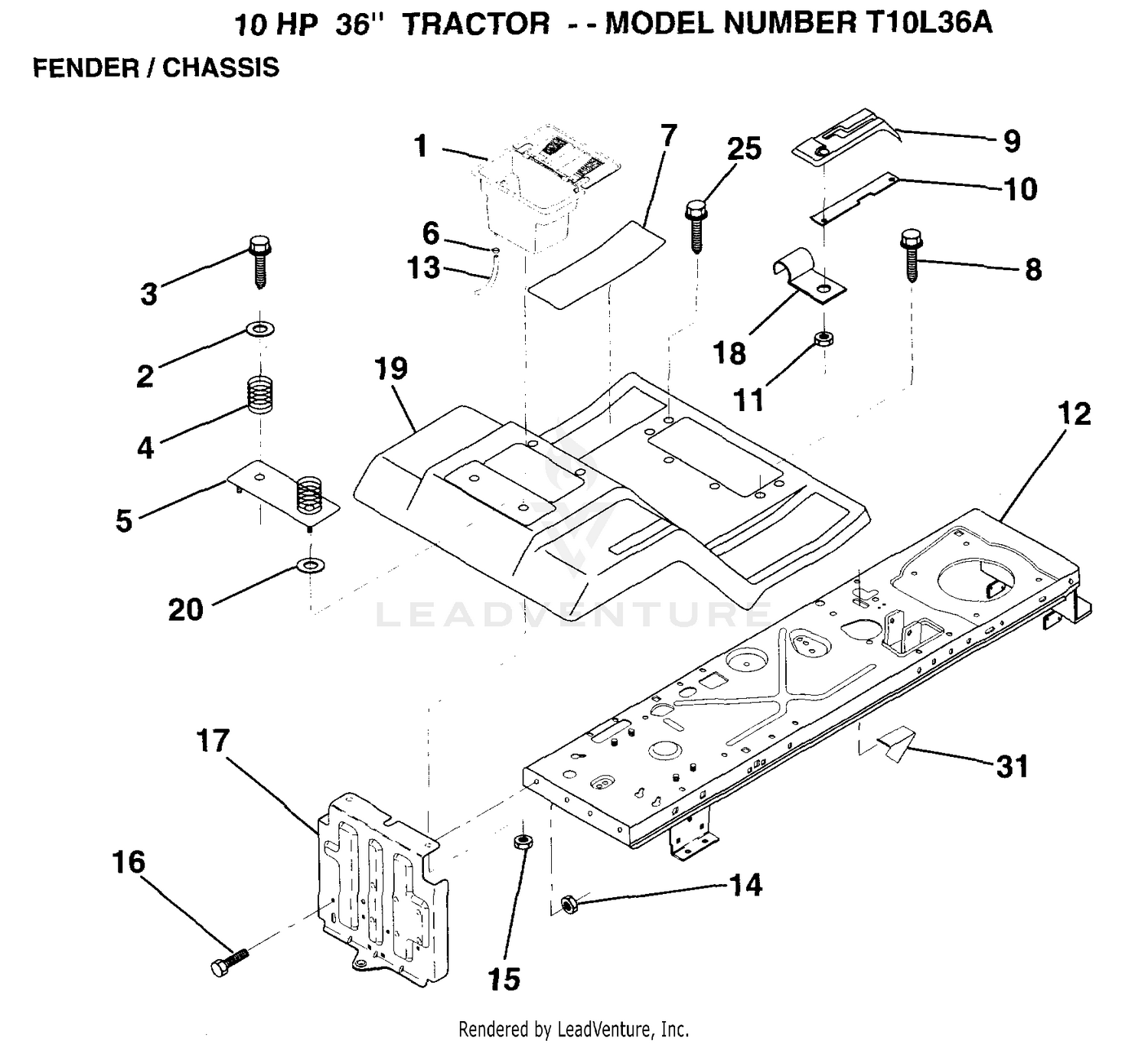 FENDER/CHASSIS