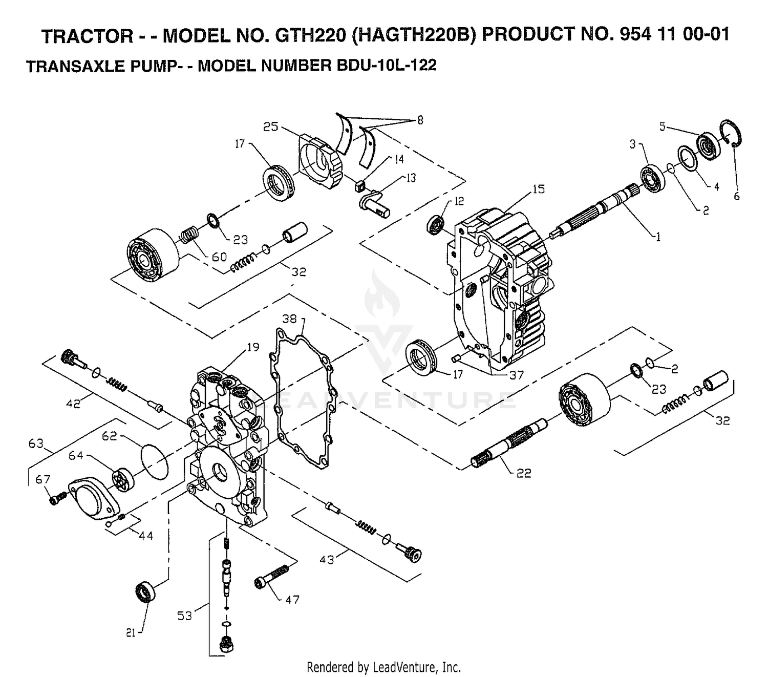 TRANSAXLE PUMP