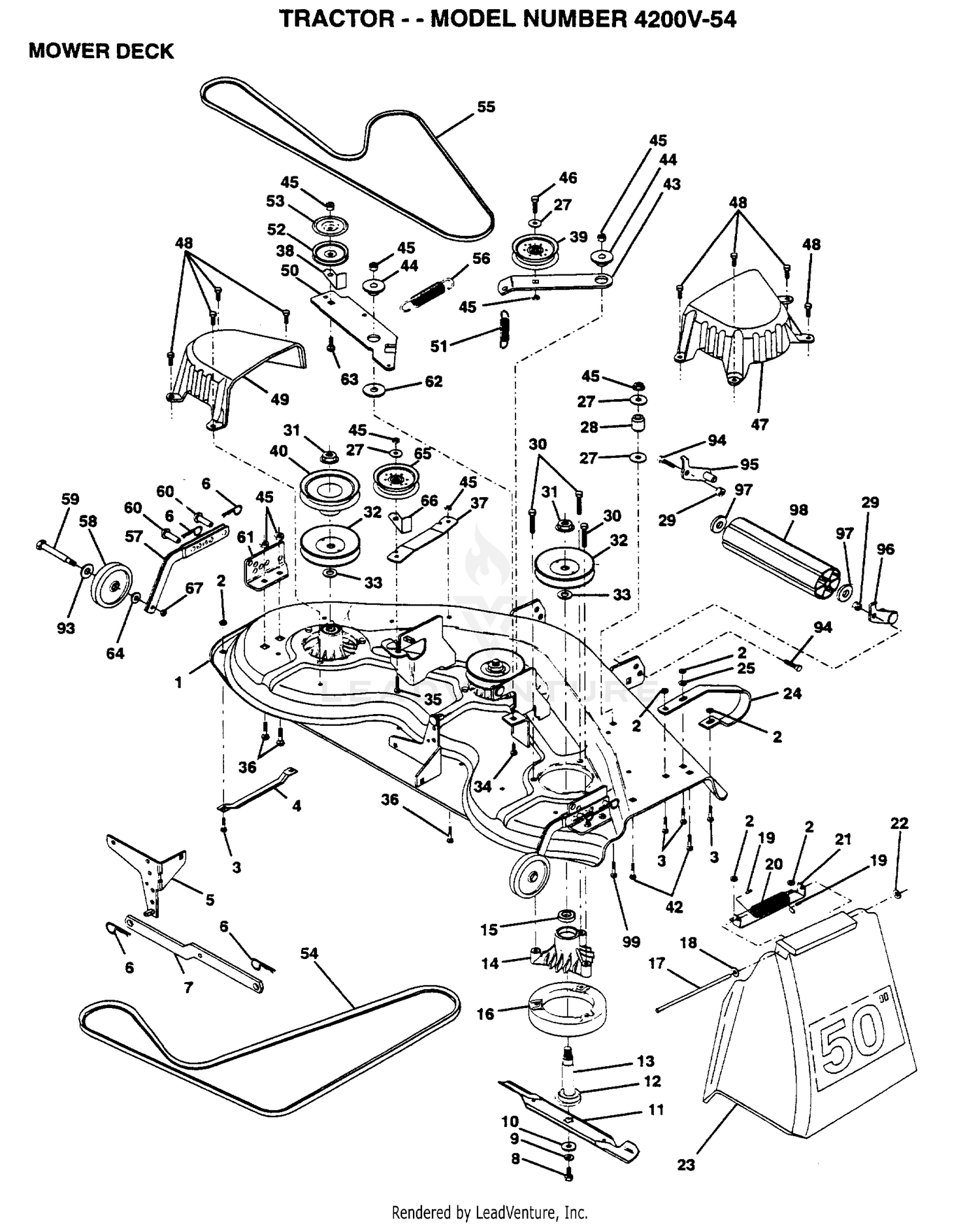 MOWER DECK