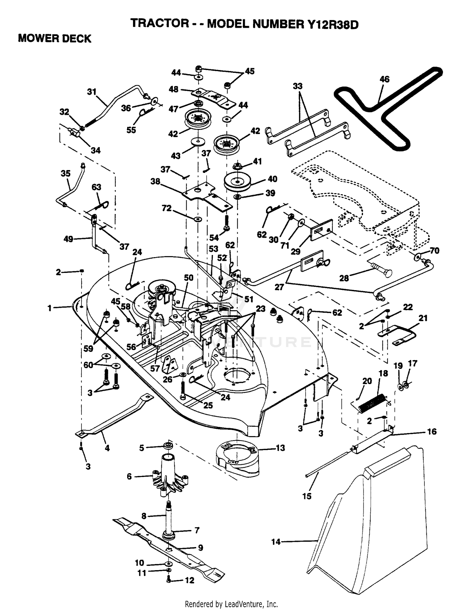 MOWER DECK
