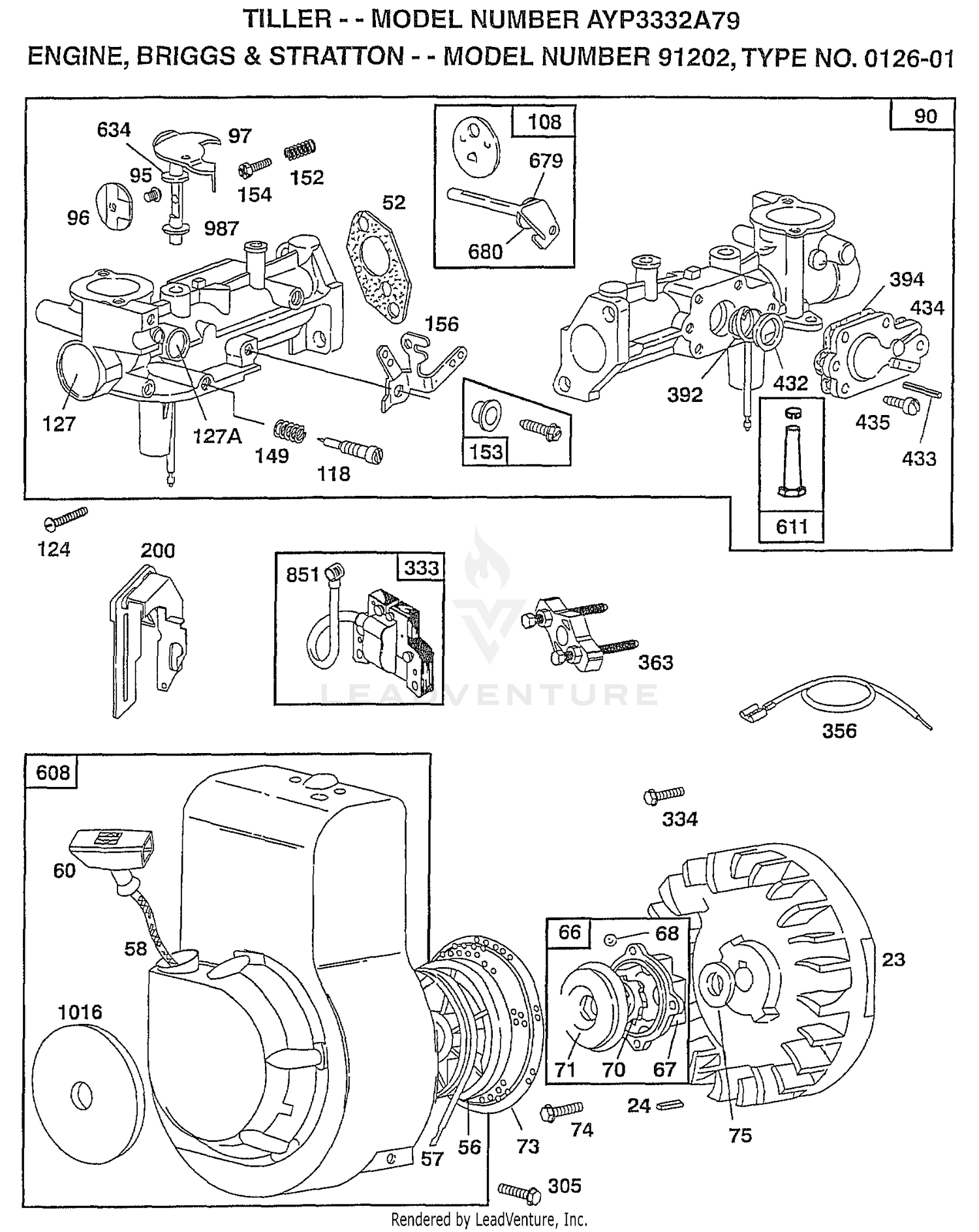 ENGINE (BRIGGS & STRATTON)