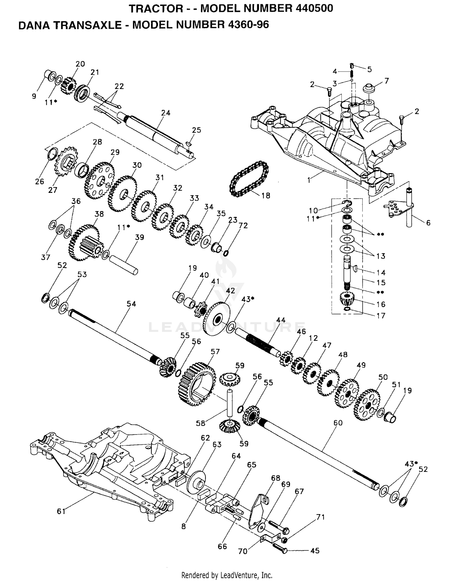 DANA TRANSAXLE