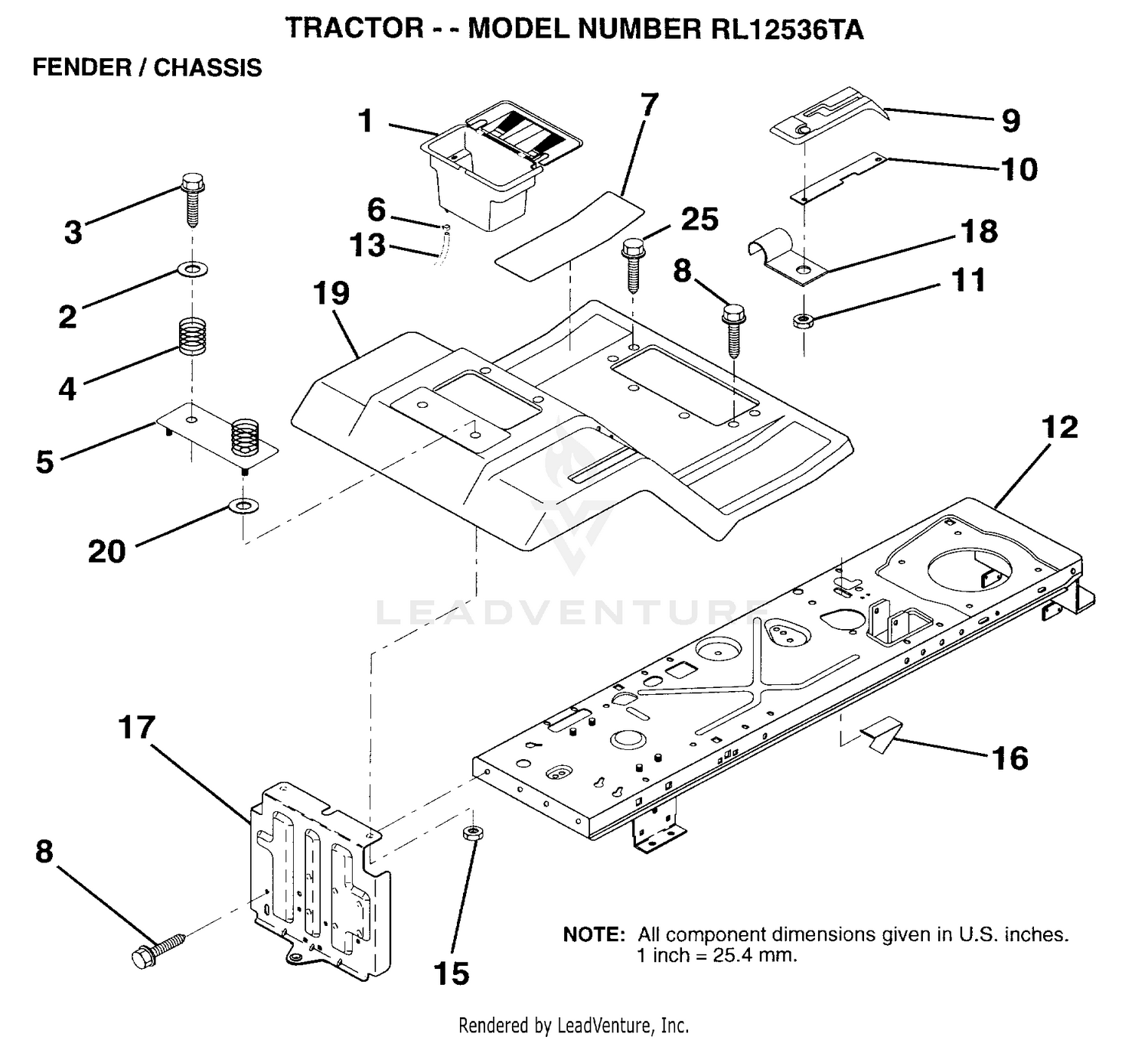 FENDER/CHASSIS