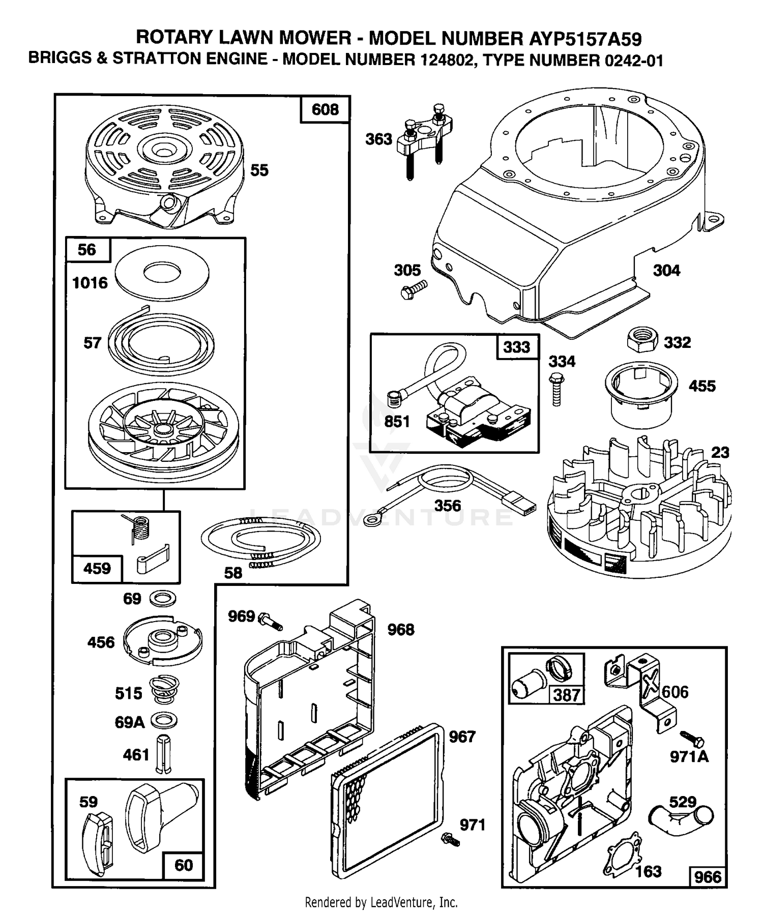 ENGINE/BRIGGS AND STRATTON