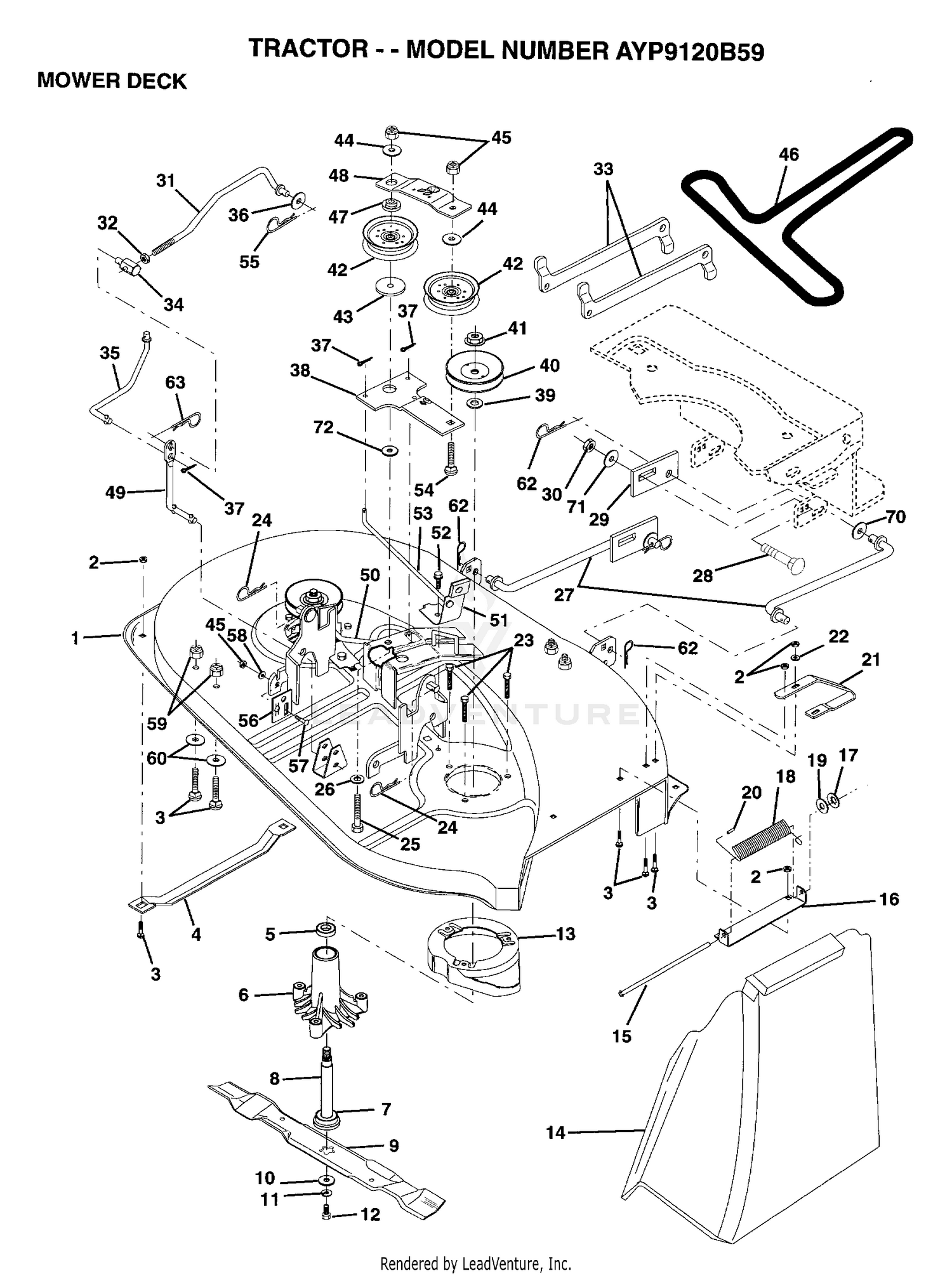 MOWER DECK