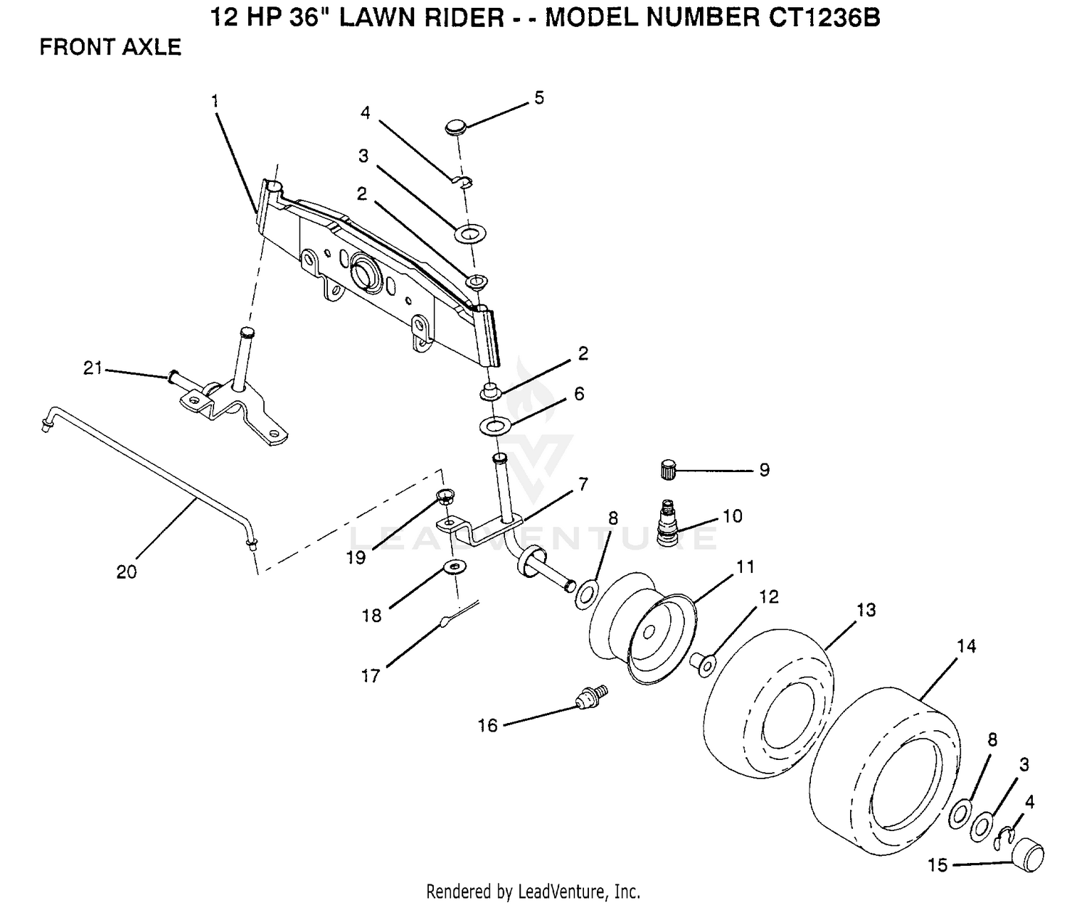 FRONT AXLE
