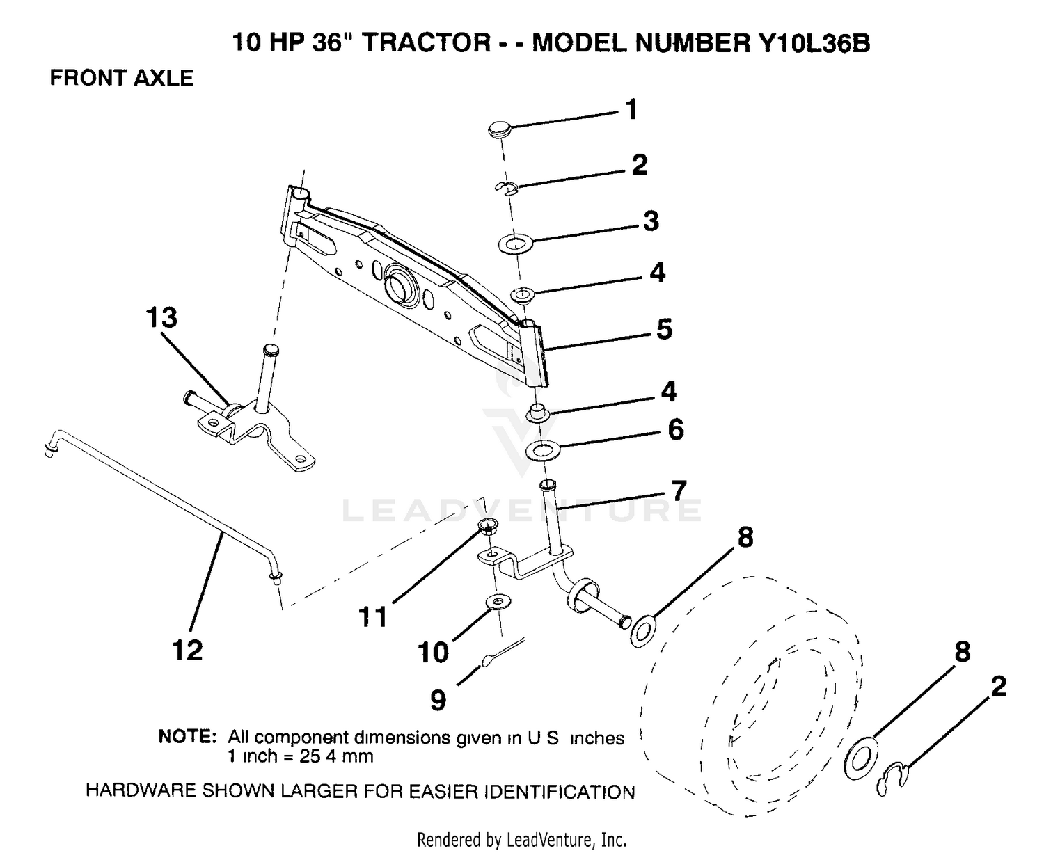 FRONT AXLE