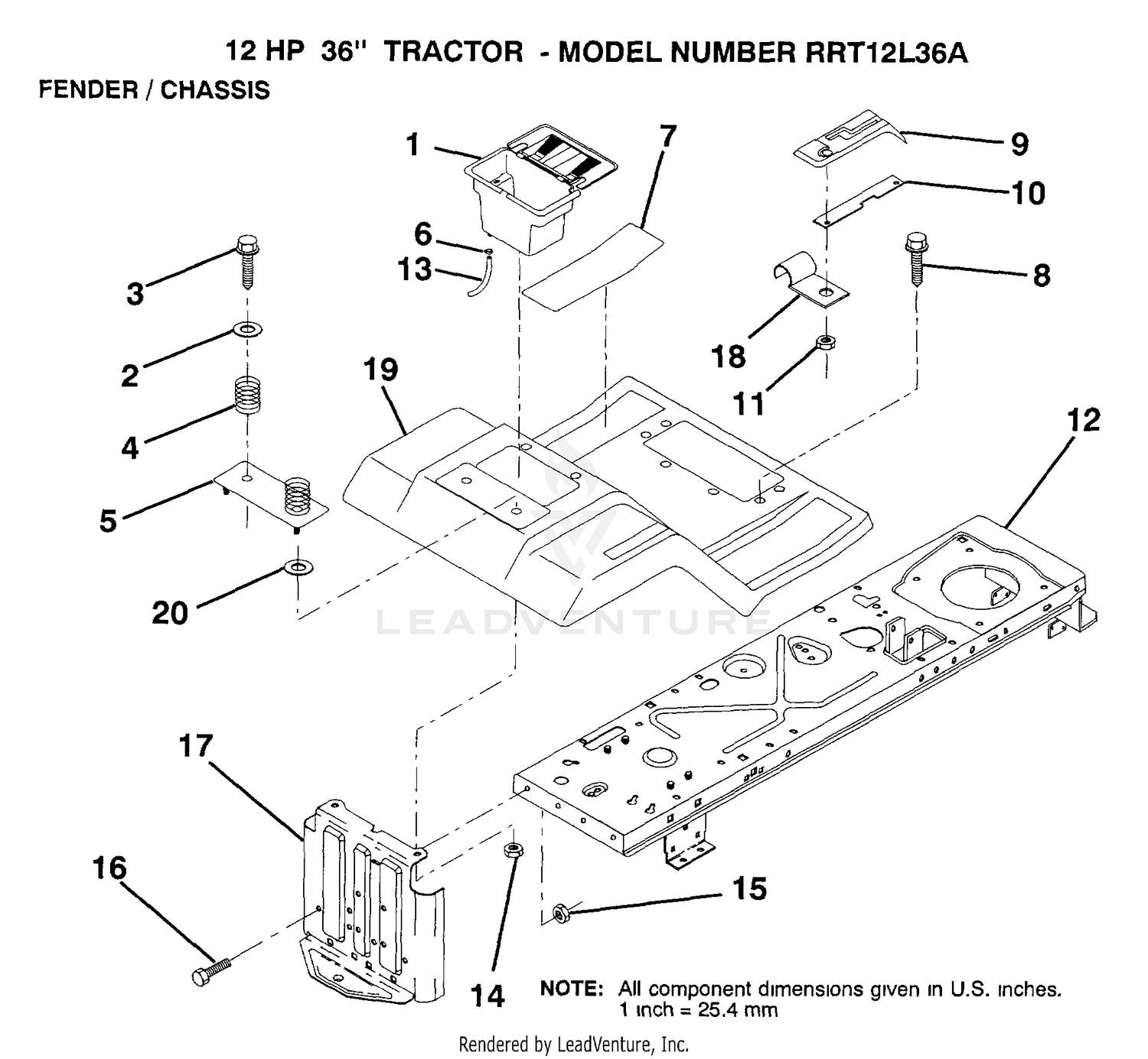 FENDER/CHASSIS