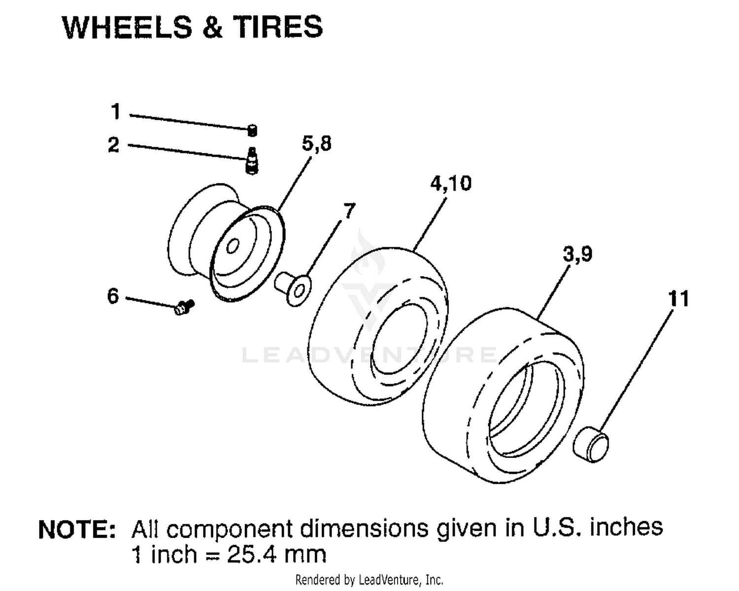WHEELS AND TIRES