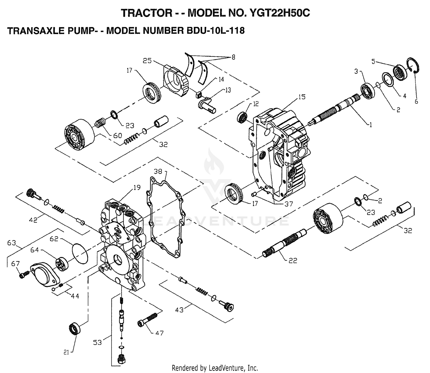 TRANSAXLE PUMP