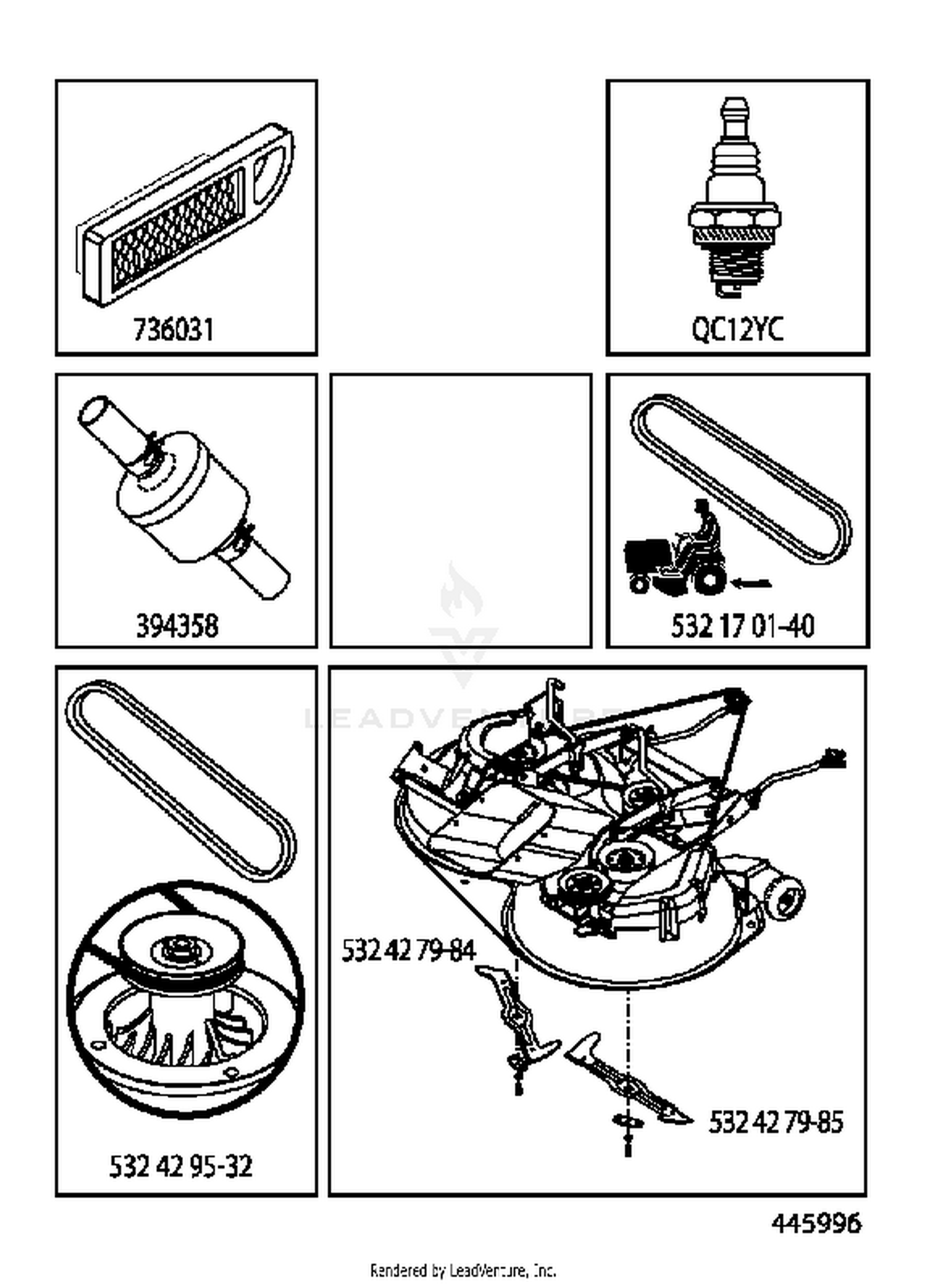 FREQUENTLY USED PARTS