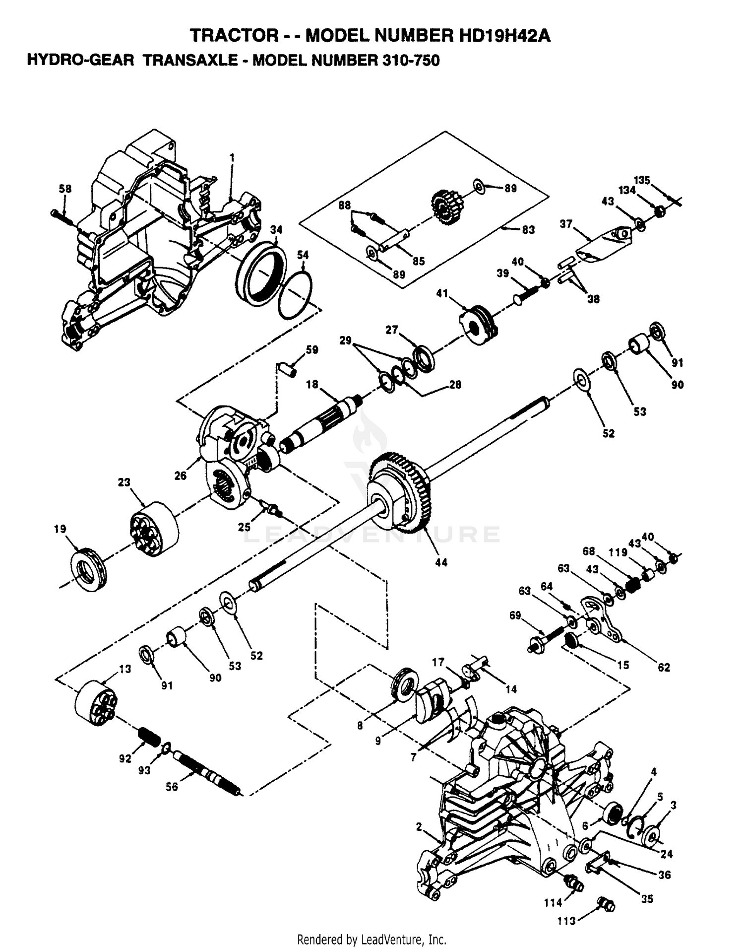 HYDRO GEAR TRANSAXLE