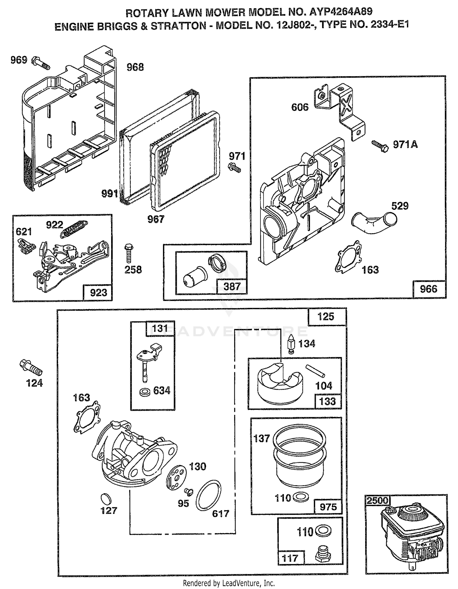 ENGINE-BRIGGS AND STRATTON