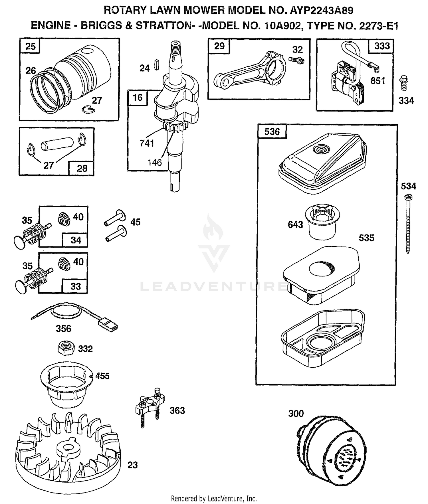 ENGINE-BRIGGS AND STRATTON