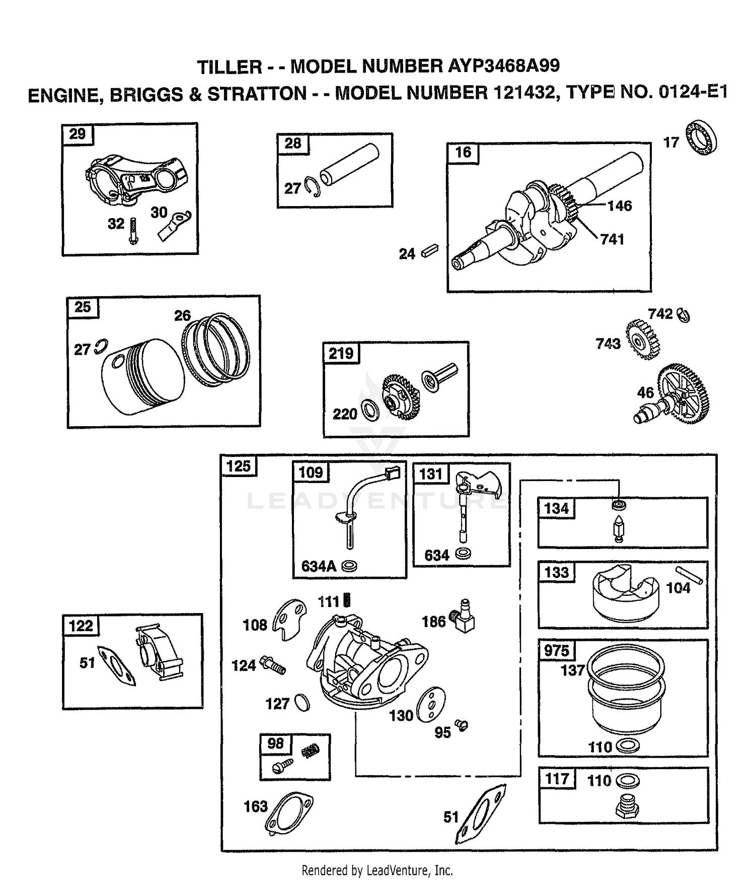 ENGINE, BRIGGS AND STRATTON