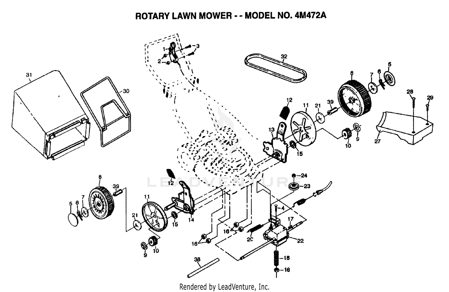 ROTARY LAWN MOWER