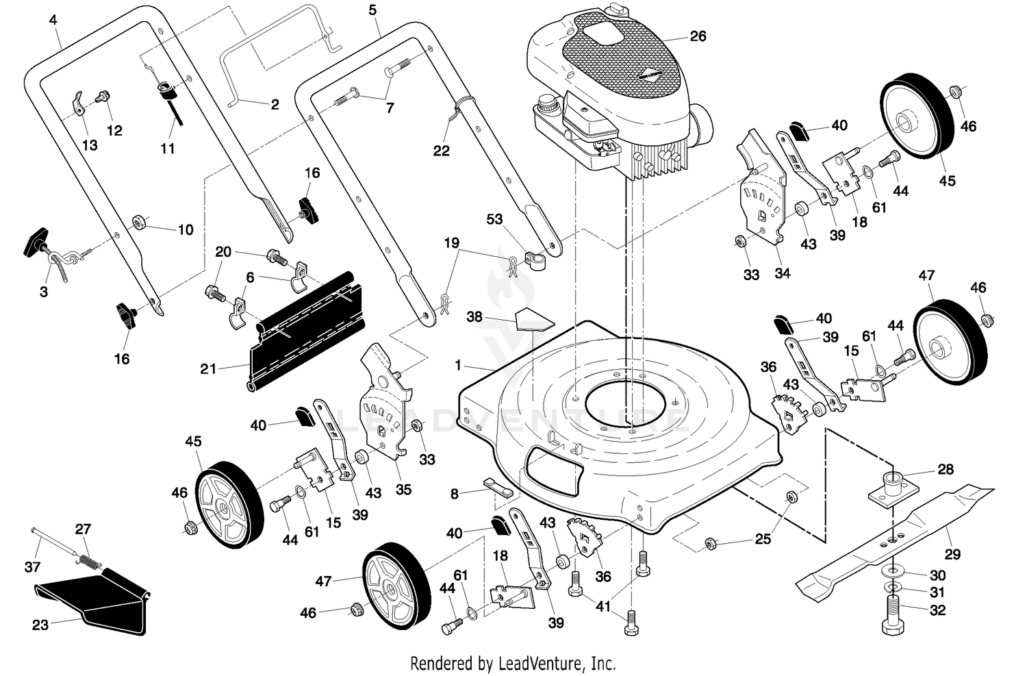 Rotary Lawn Mower