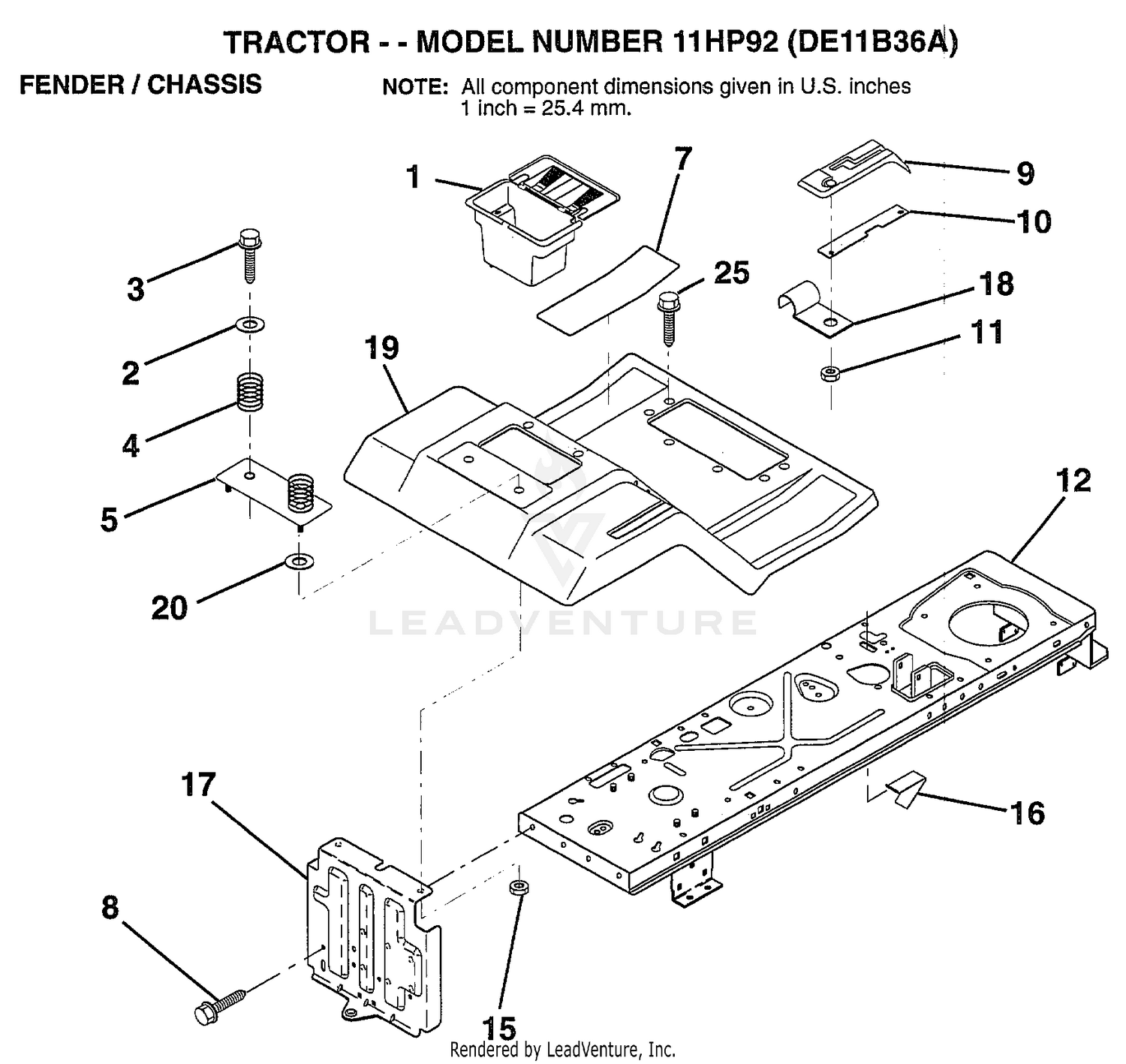 FENDER/CHASSIS