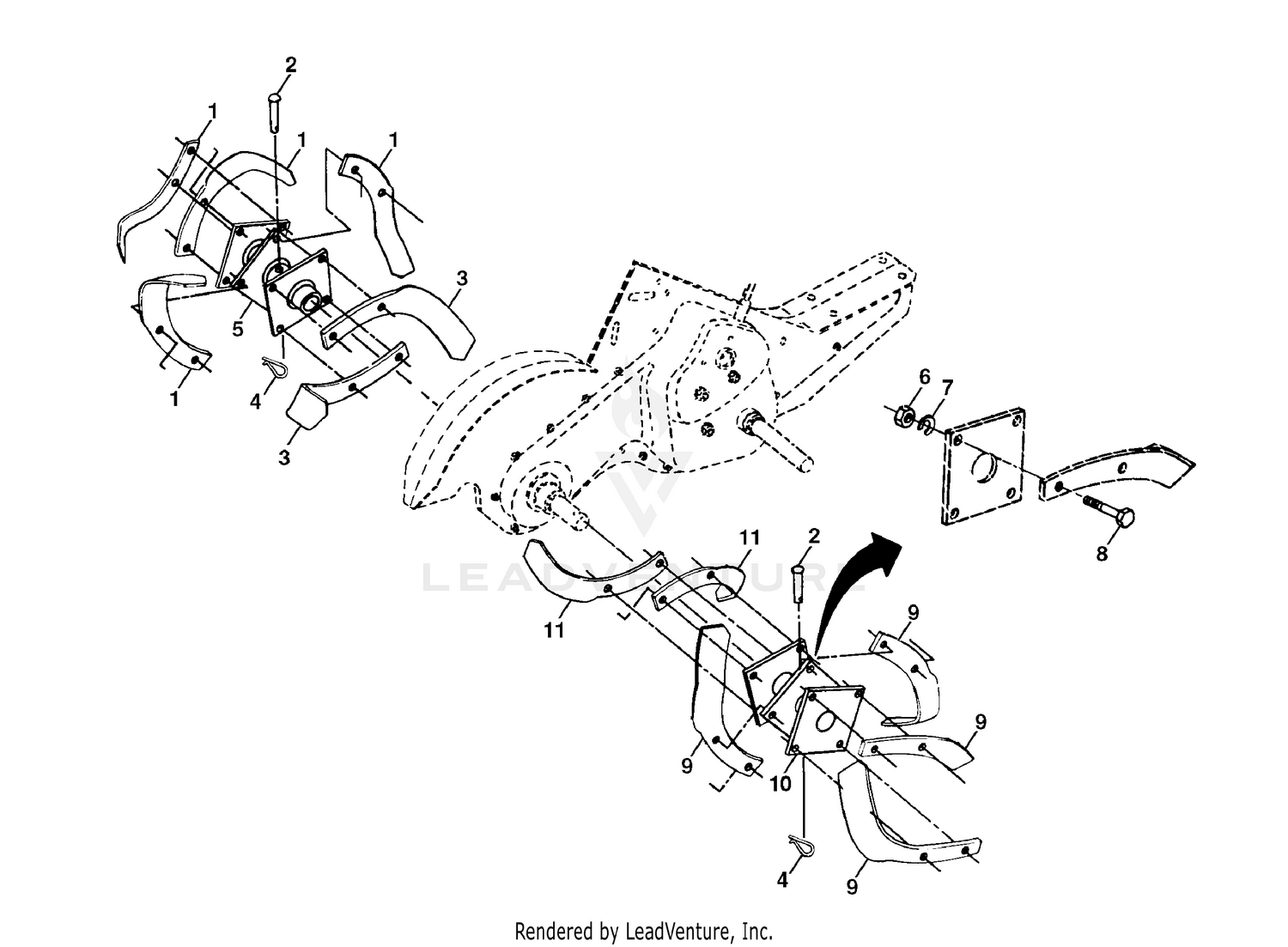 Tine Assembly