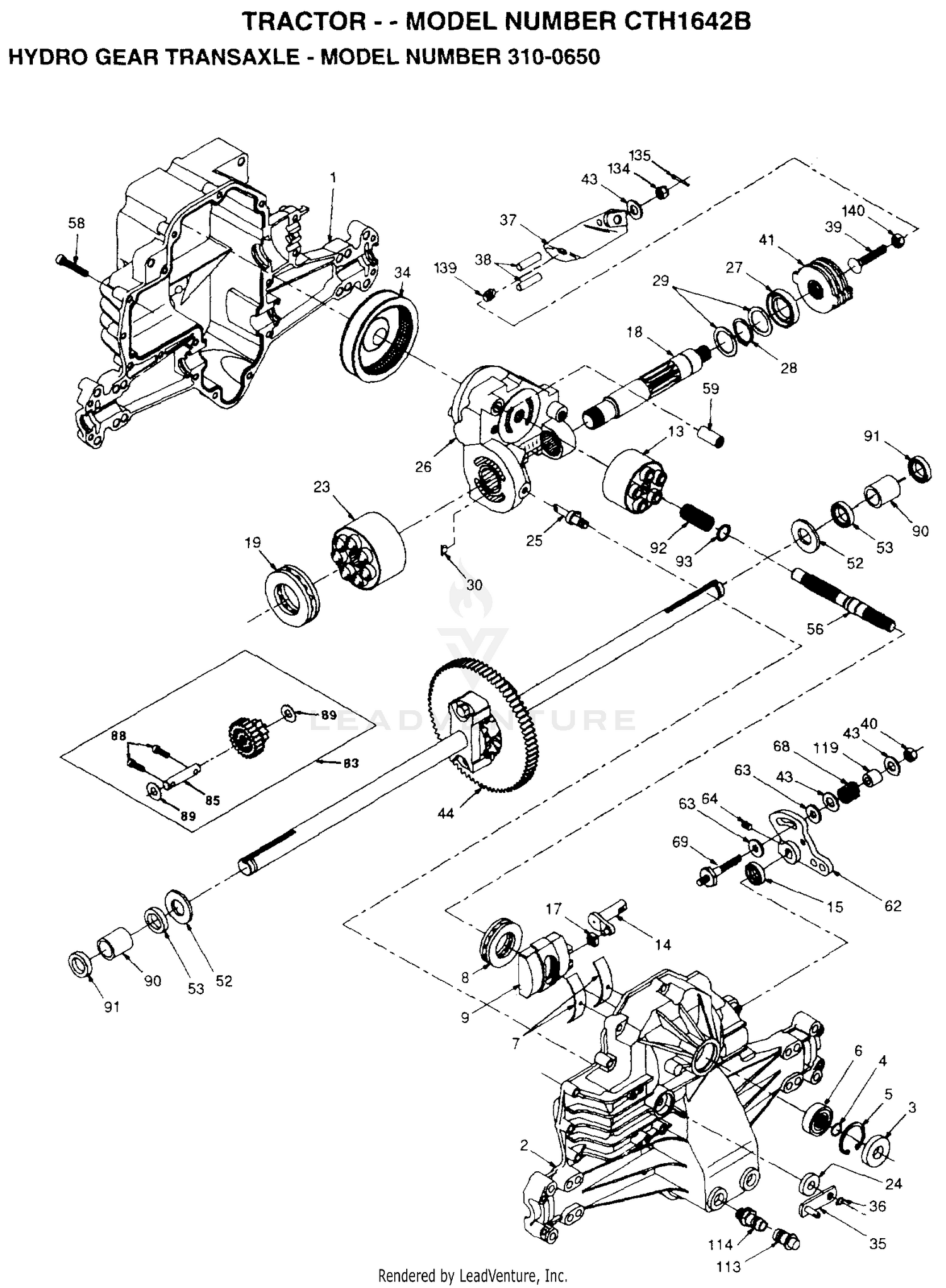 HYDRO GEAR TRANSAXLE