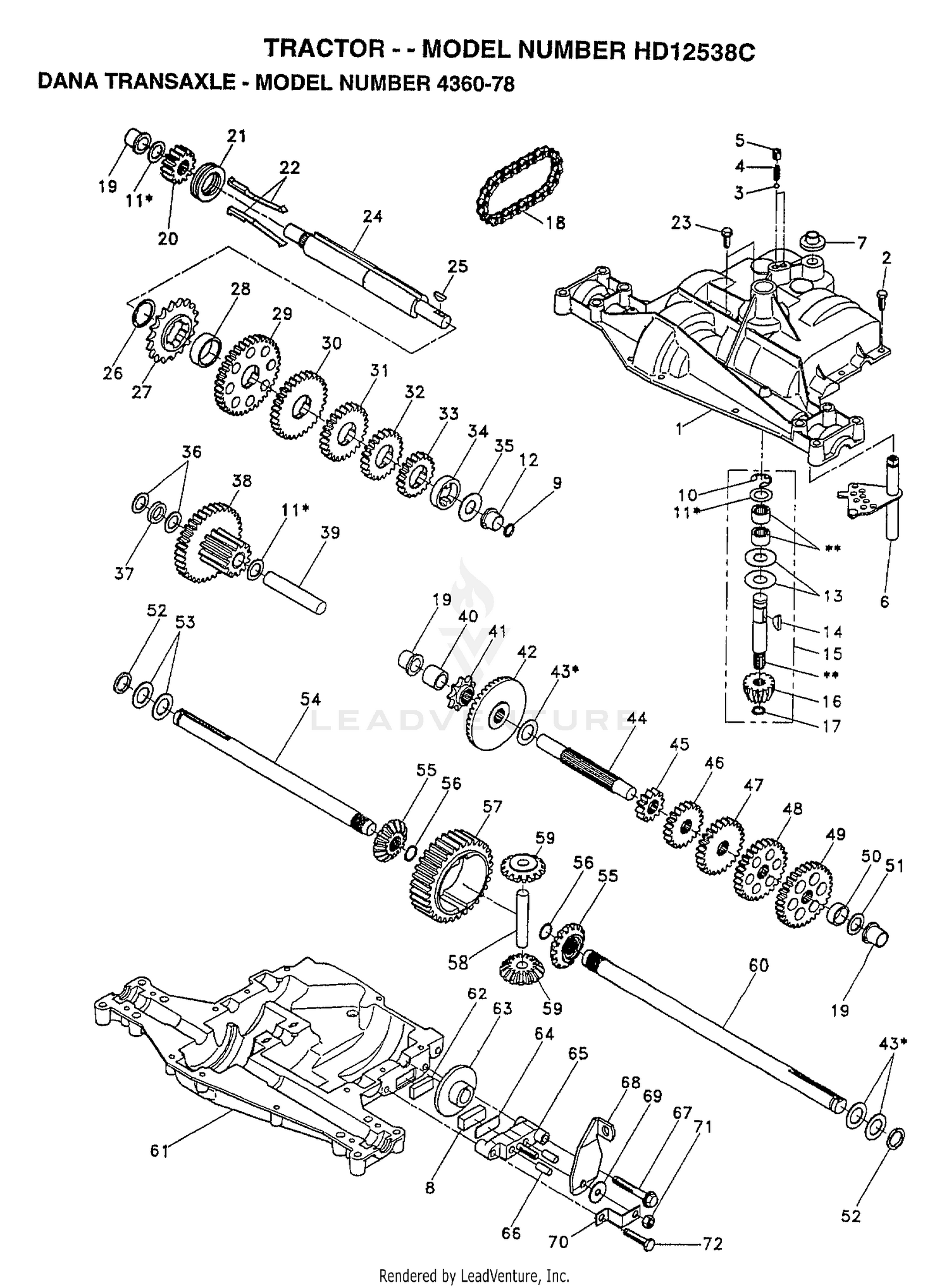 DANA TRANSAXLE
