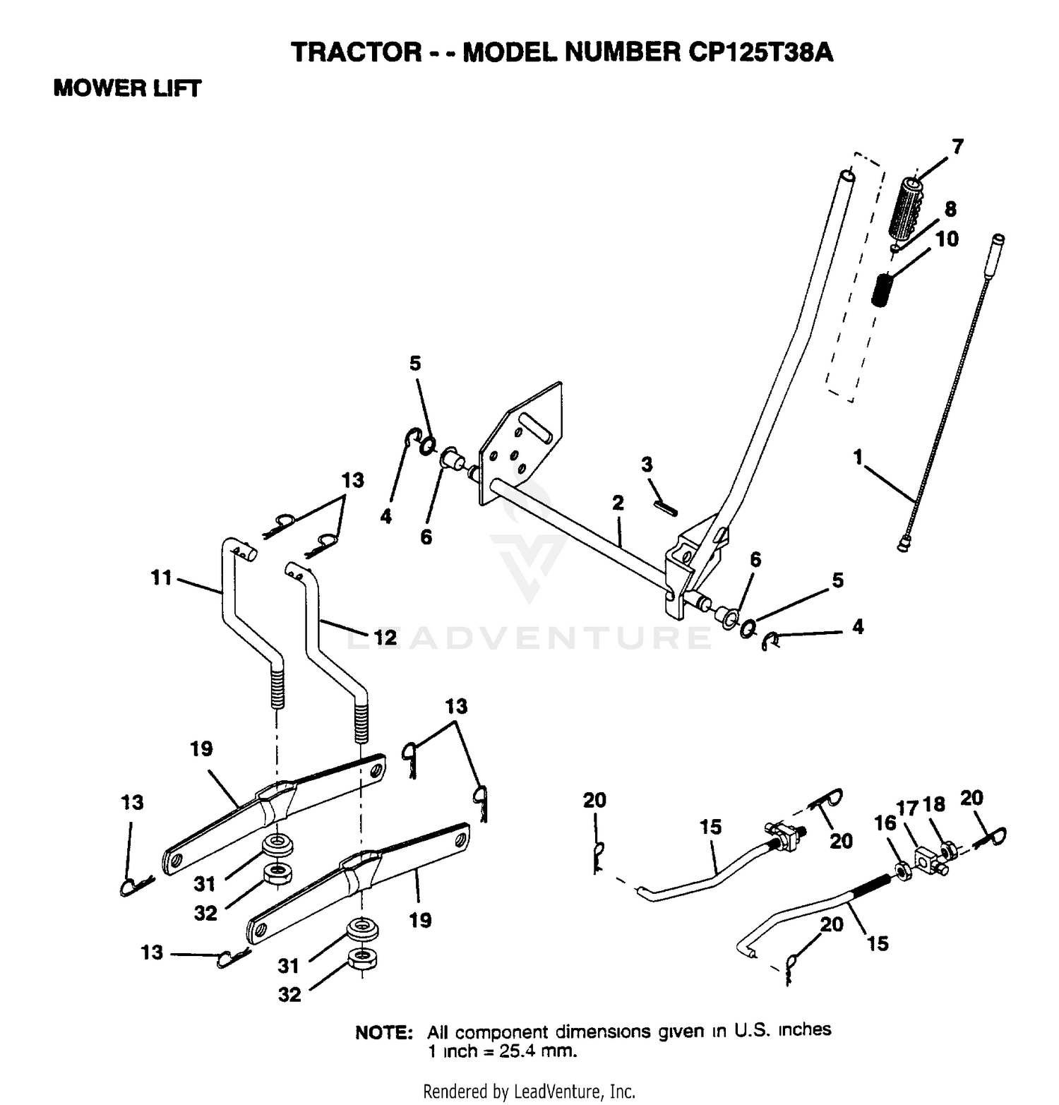 MOWER LIFT