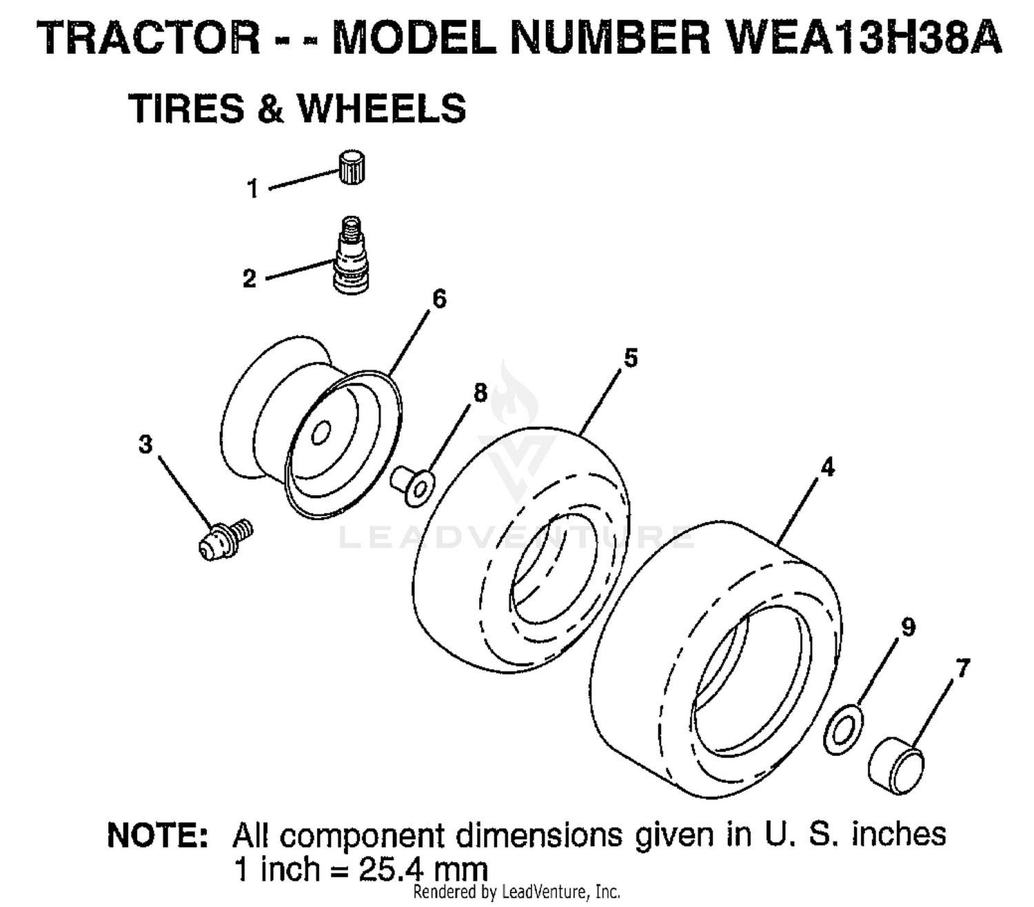 TIRES AND WHEELS