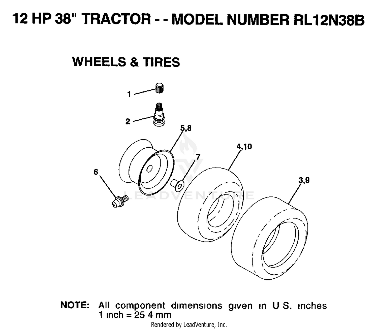 WHEELS AND TIRES