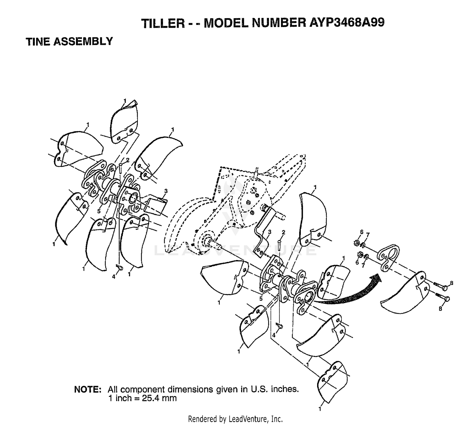 TINE ASSEMBLY