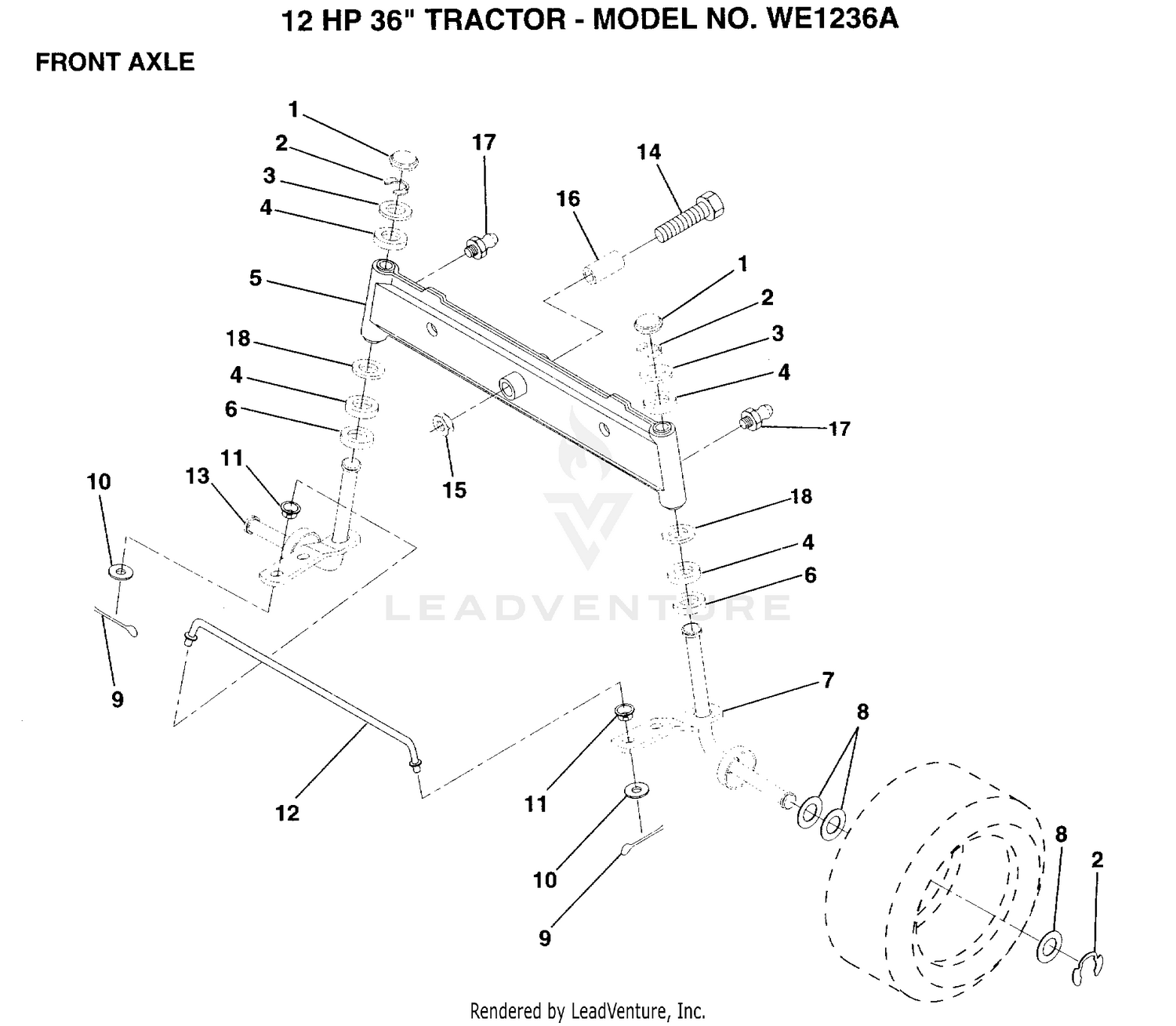 FRONT AXLE