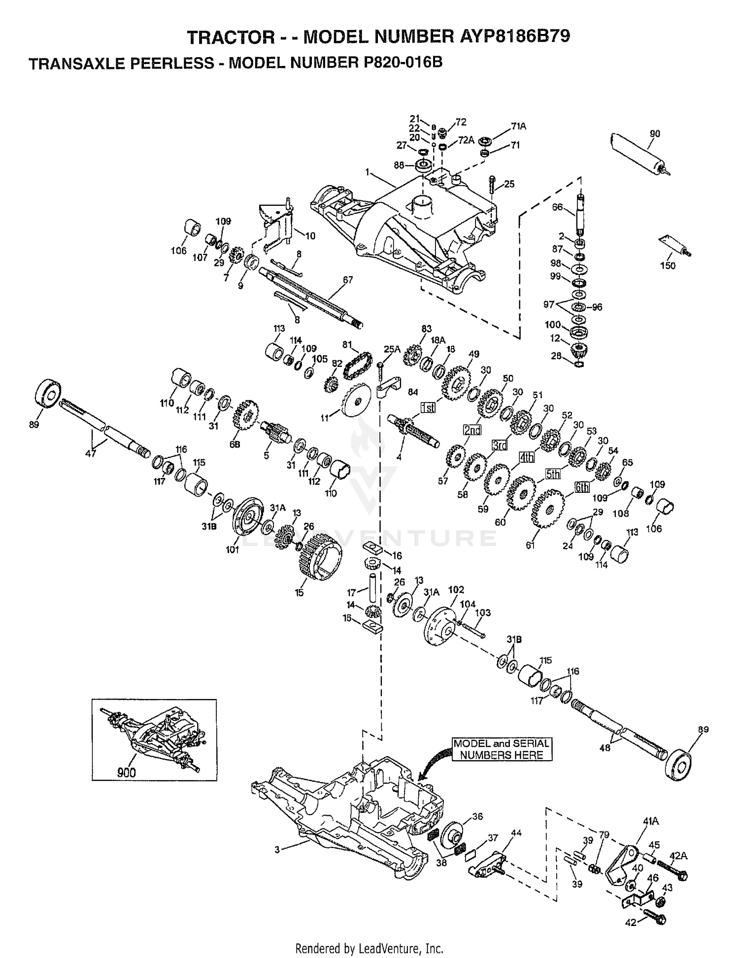 TRANSAXLE PEERLESS