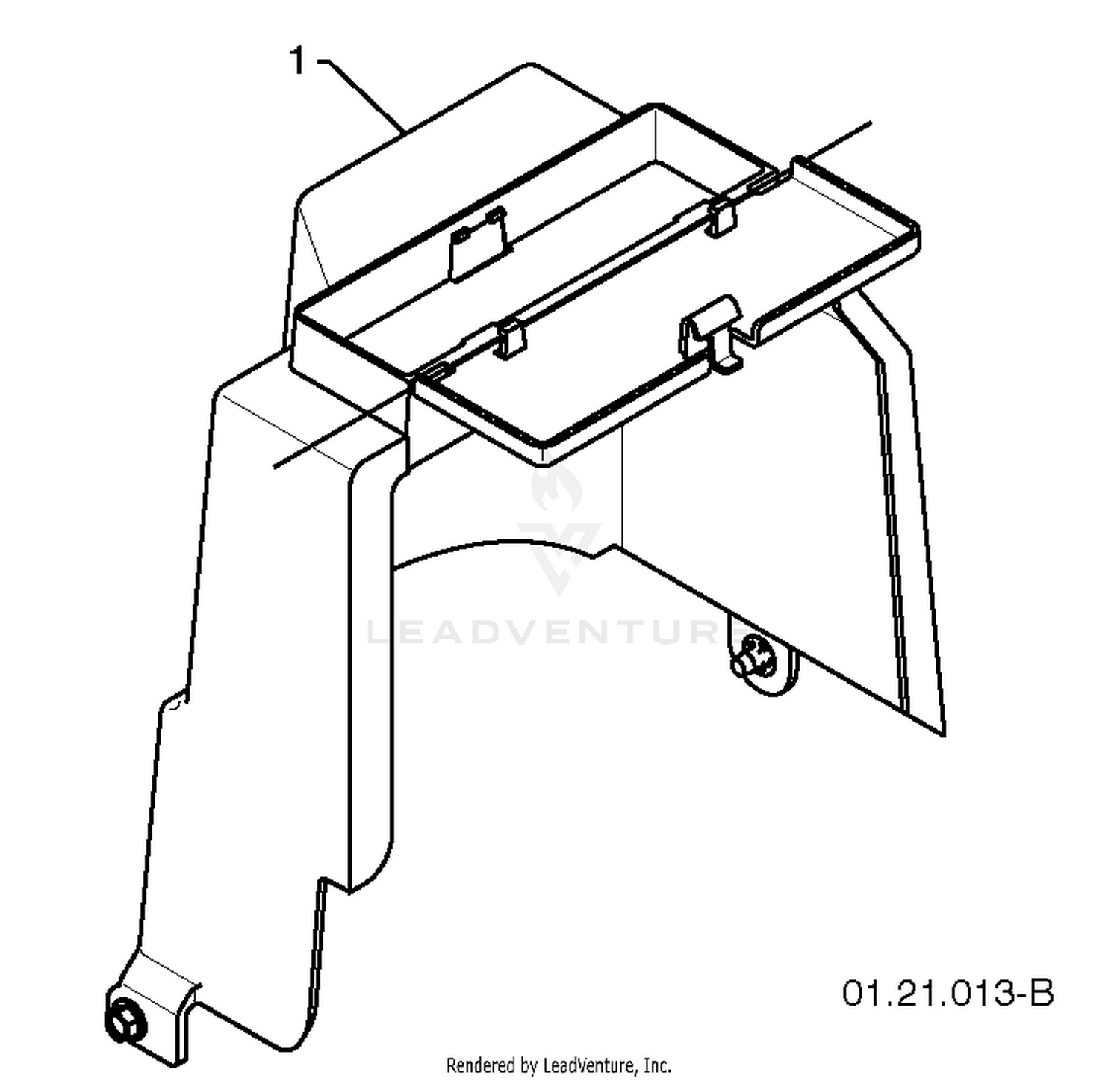 Chassis/Engine/Pulleys