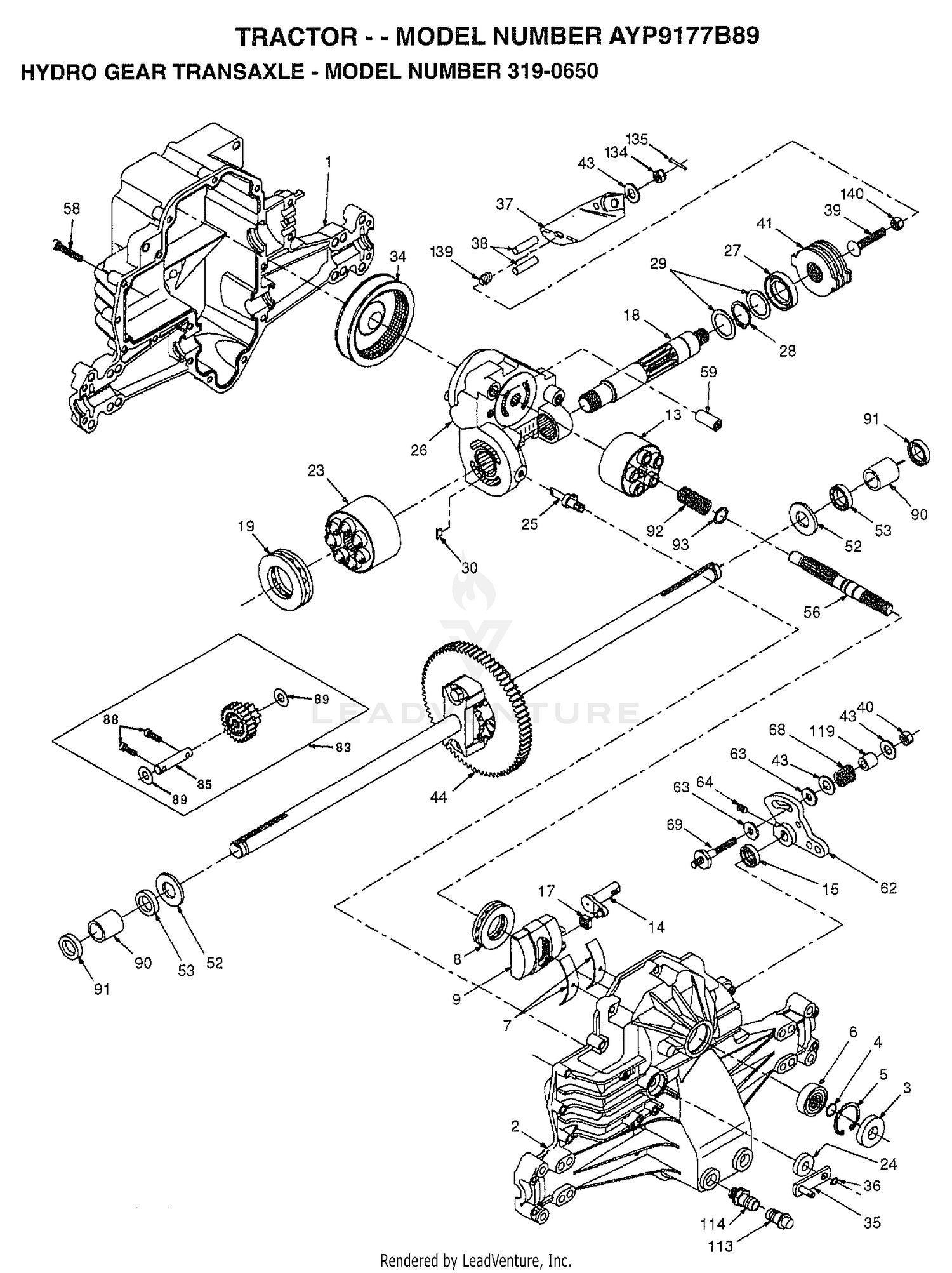 HYDRO GEAR TRANSAXLE