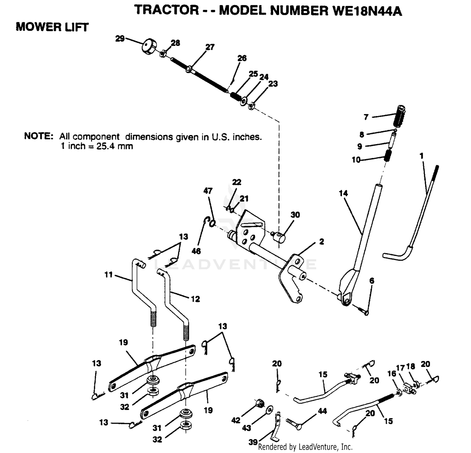 MOWER LIFT