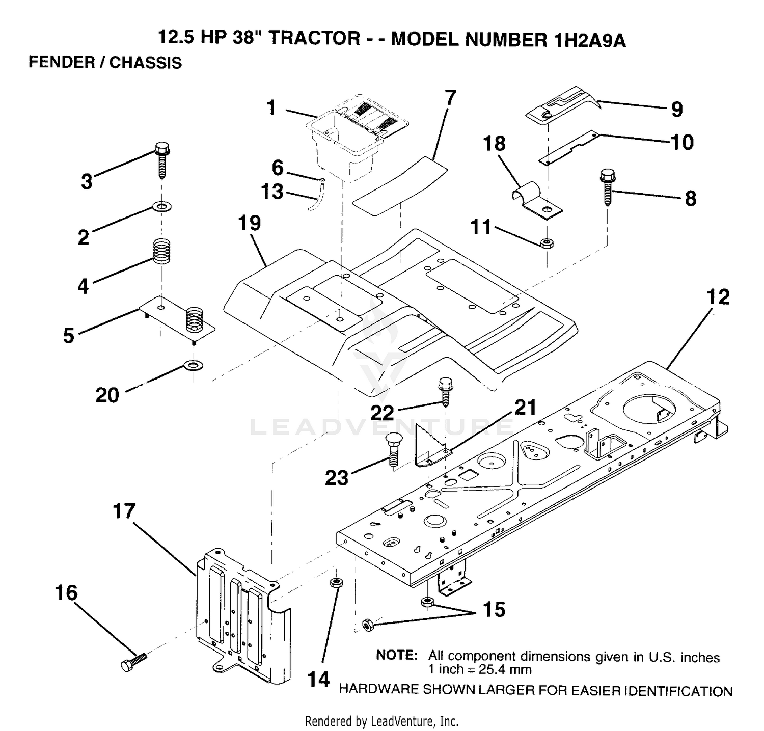 FENDER/CHASSIS