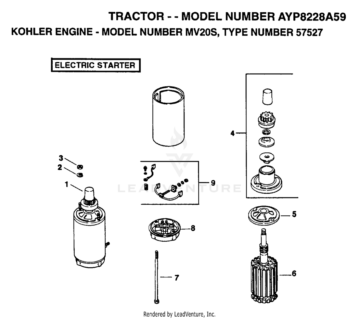 ELECTRIC STARTER