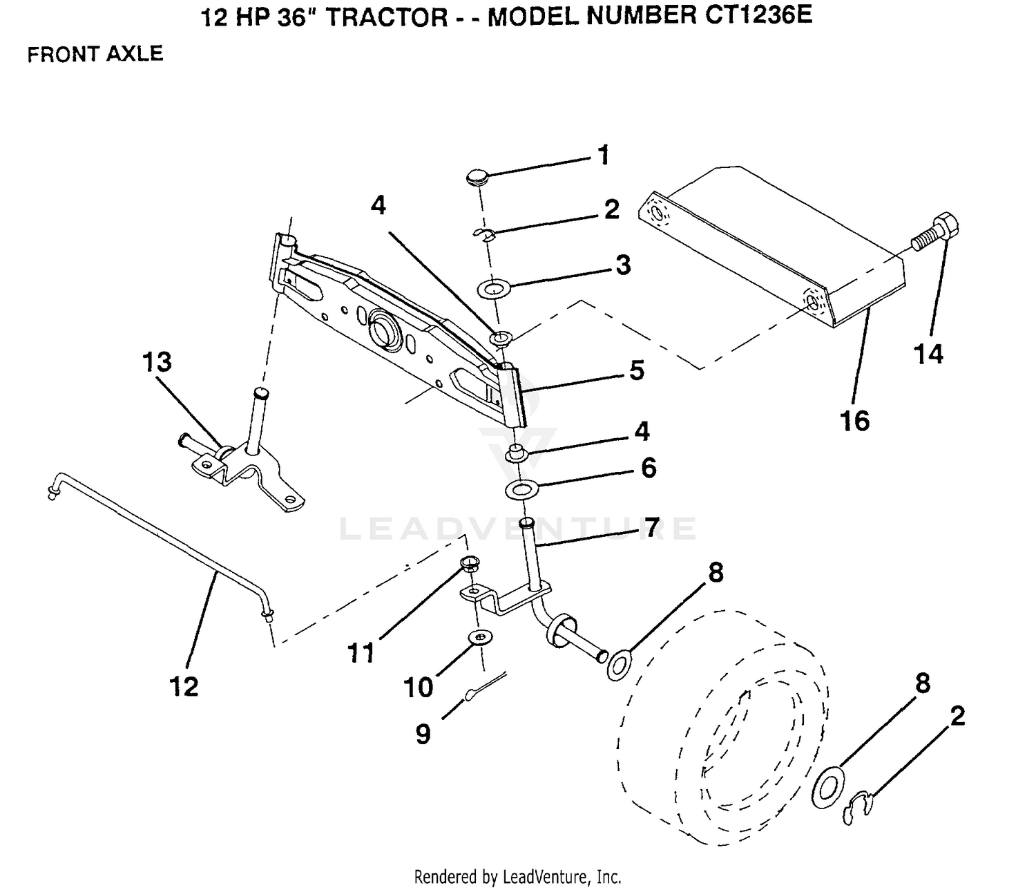 FRONT AXLE