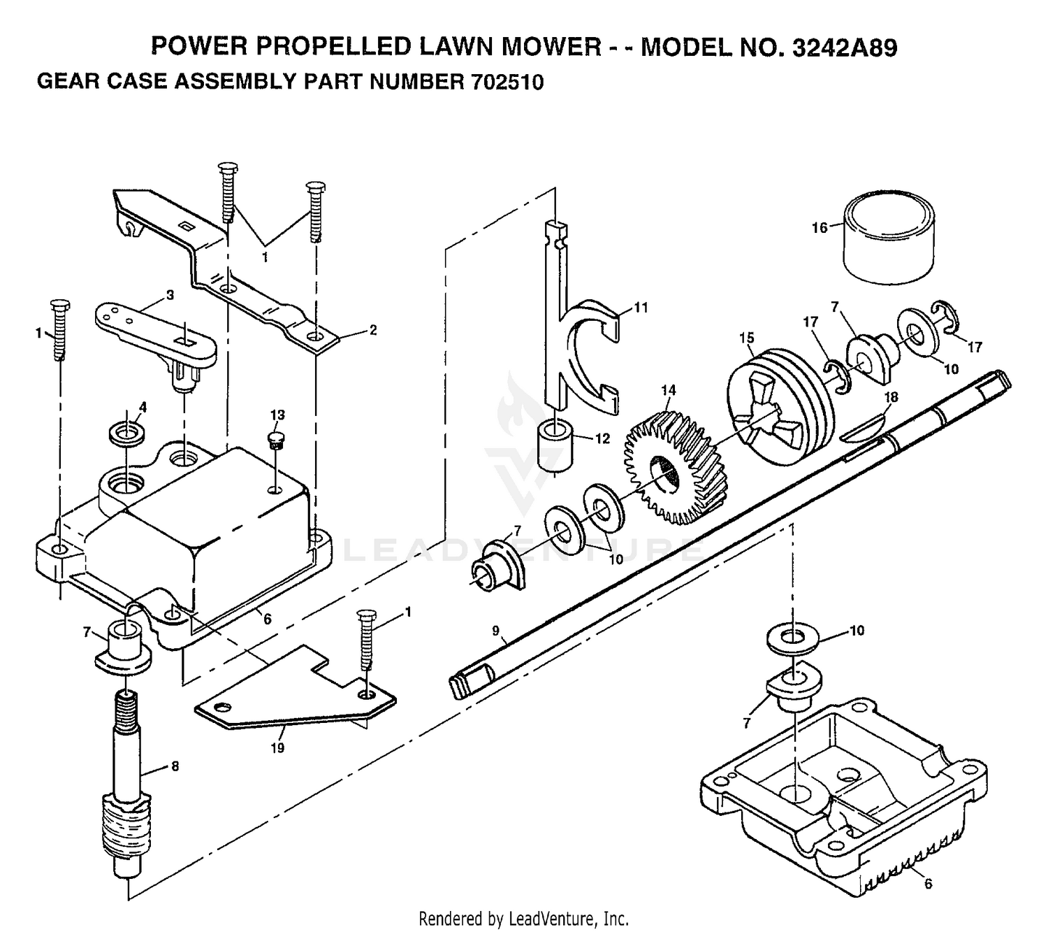 GEAR CASE ASSEMBLY