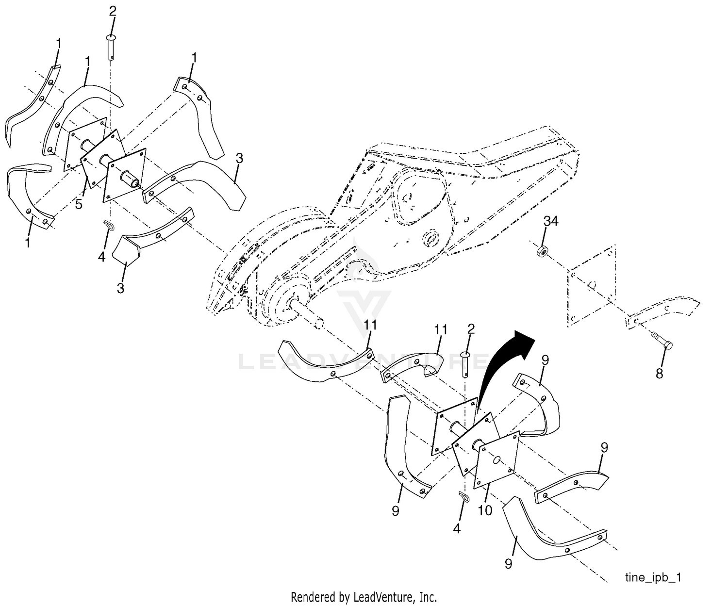 Tine Assembly