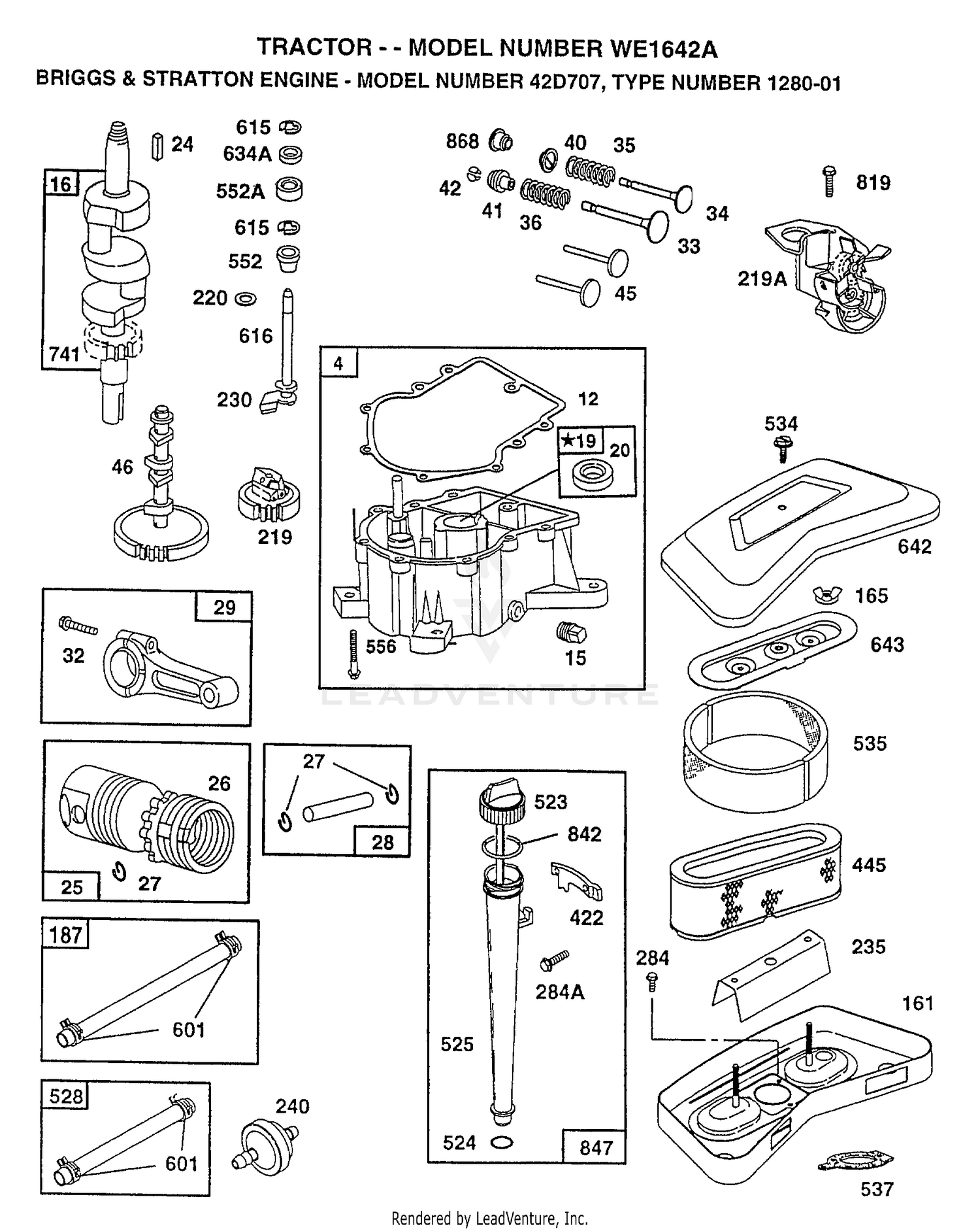 ENGINE/BRIGGS AND STRATTON