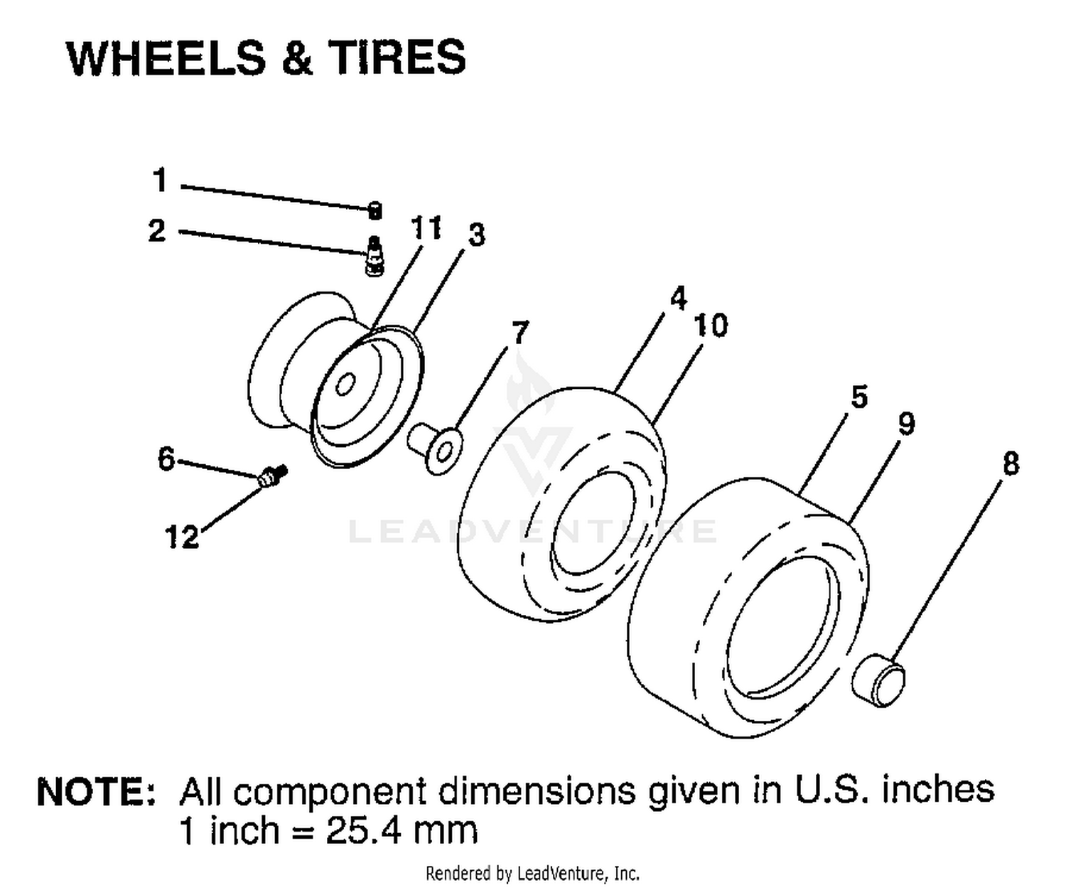 WHEEL AND TIRES