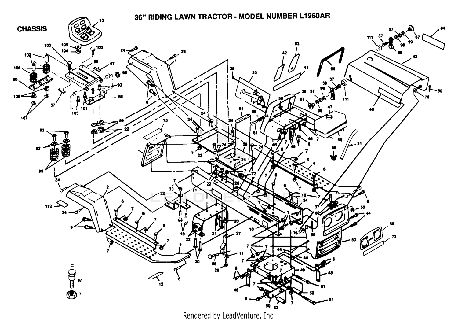 CHASSIS, ENCLOSURES, SEAT