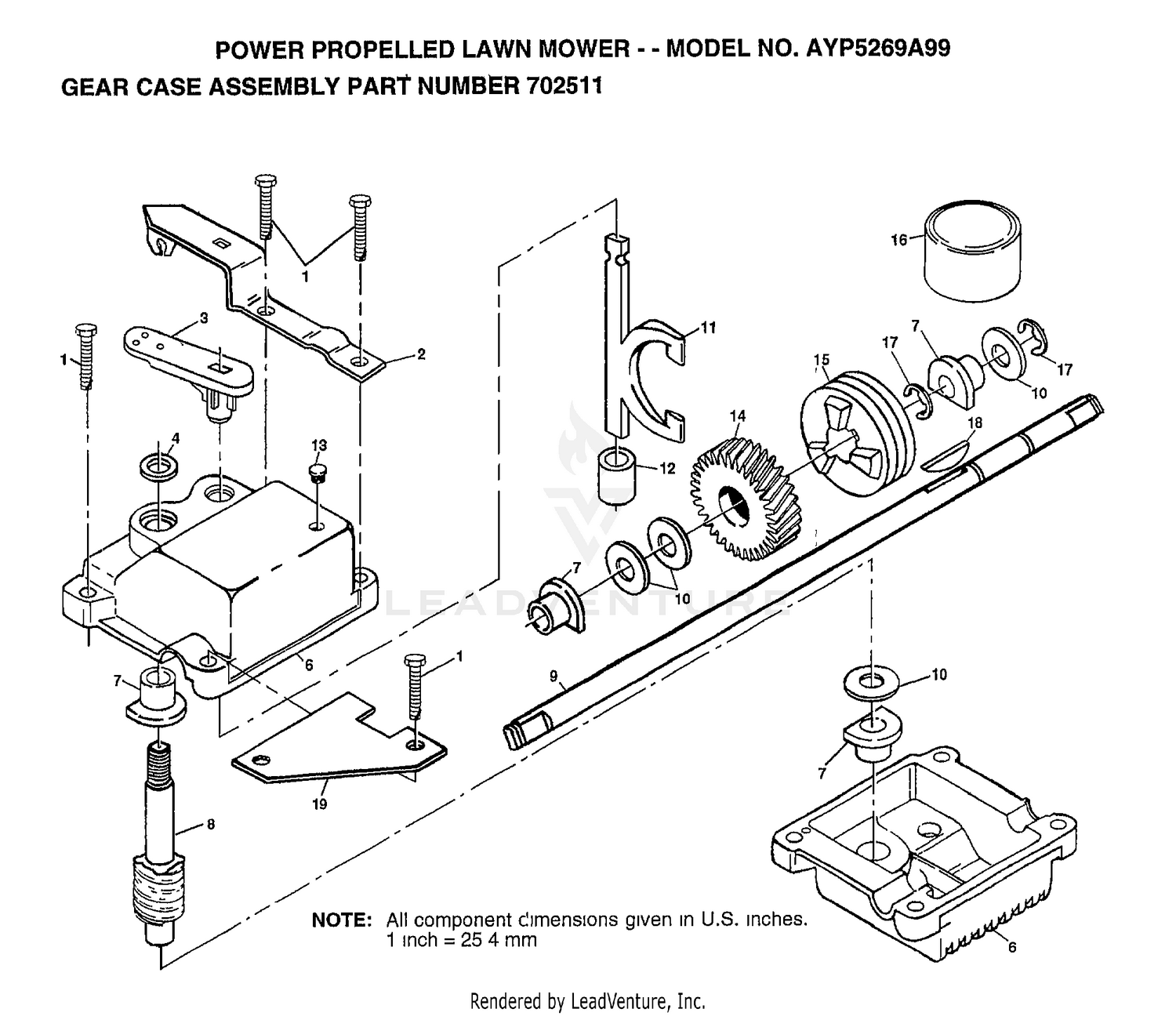 GEAR CASE ASSEMBLY