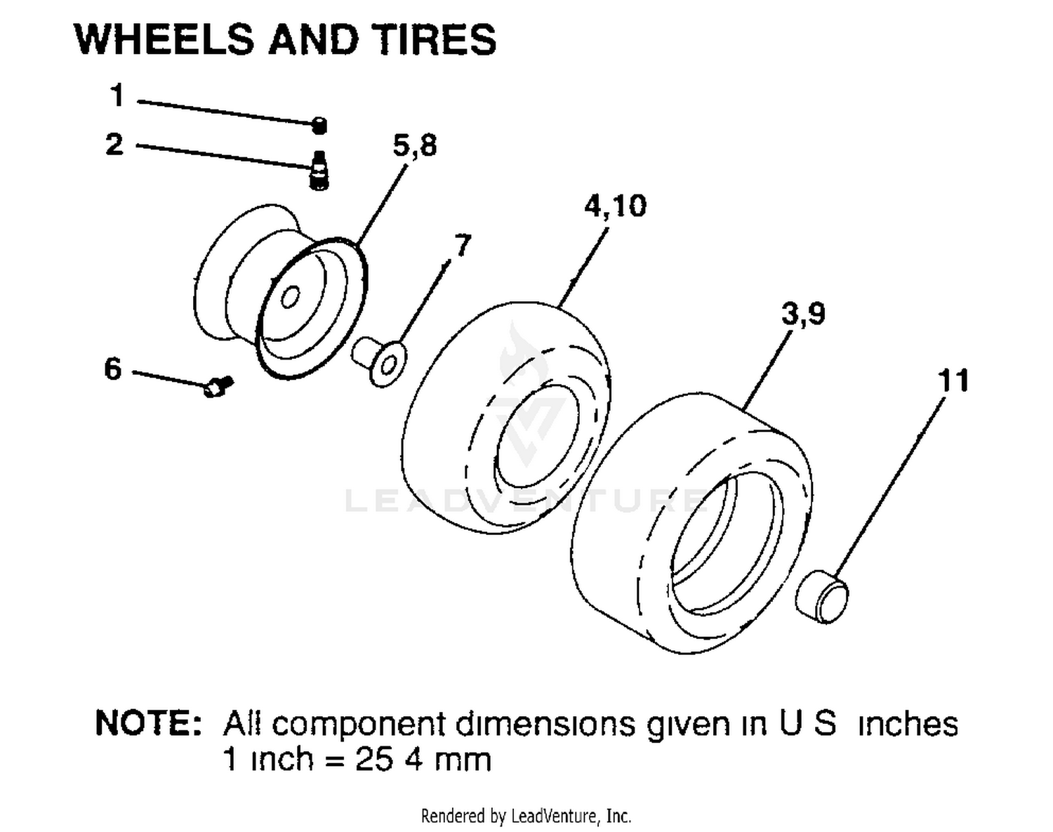WHEELS AND TIRES