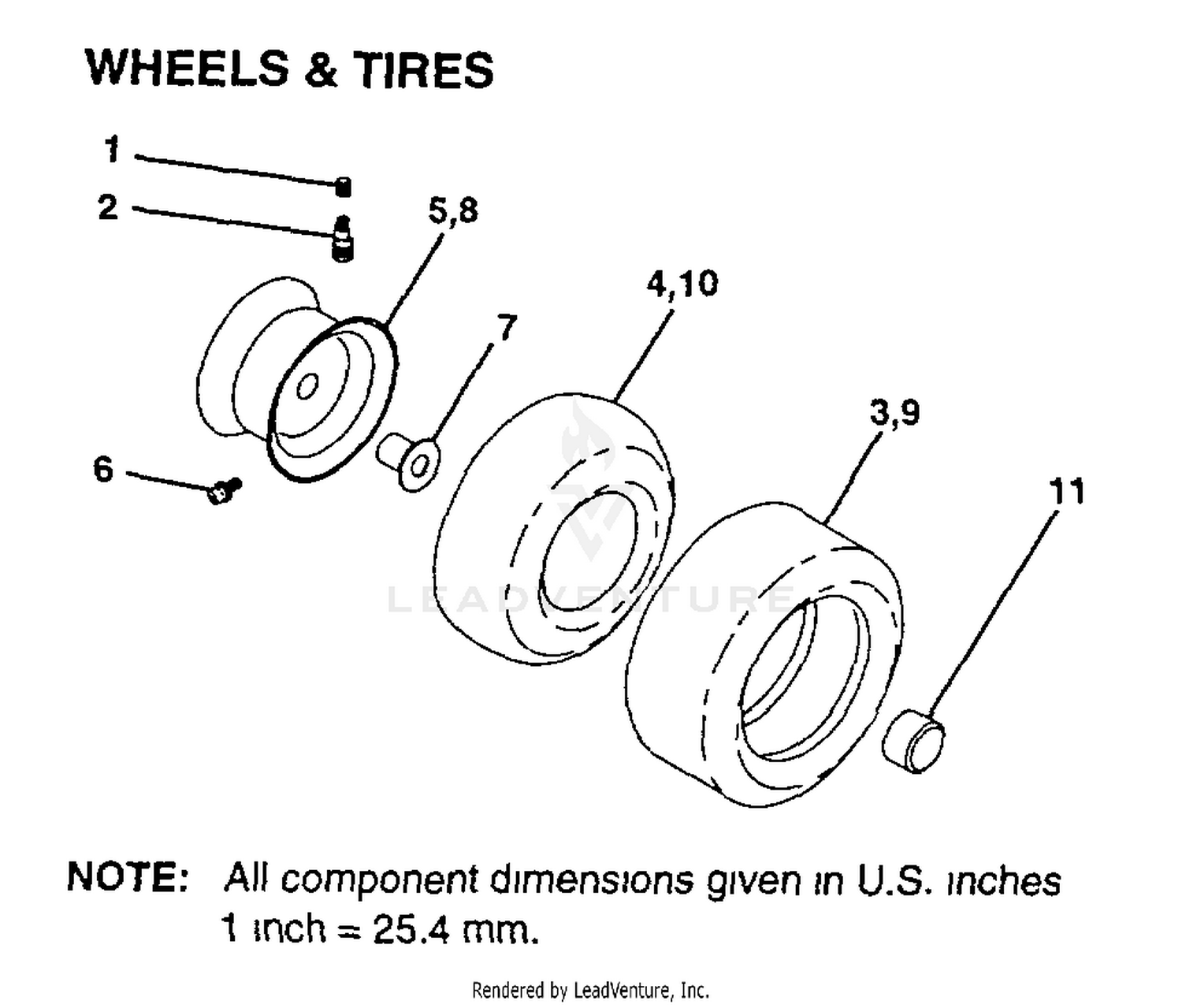 WHEELS AND TIRES
