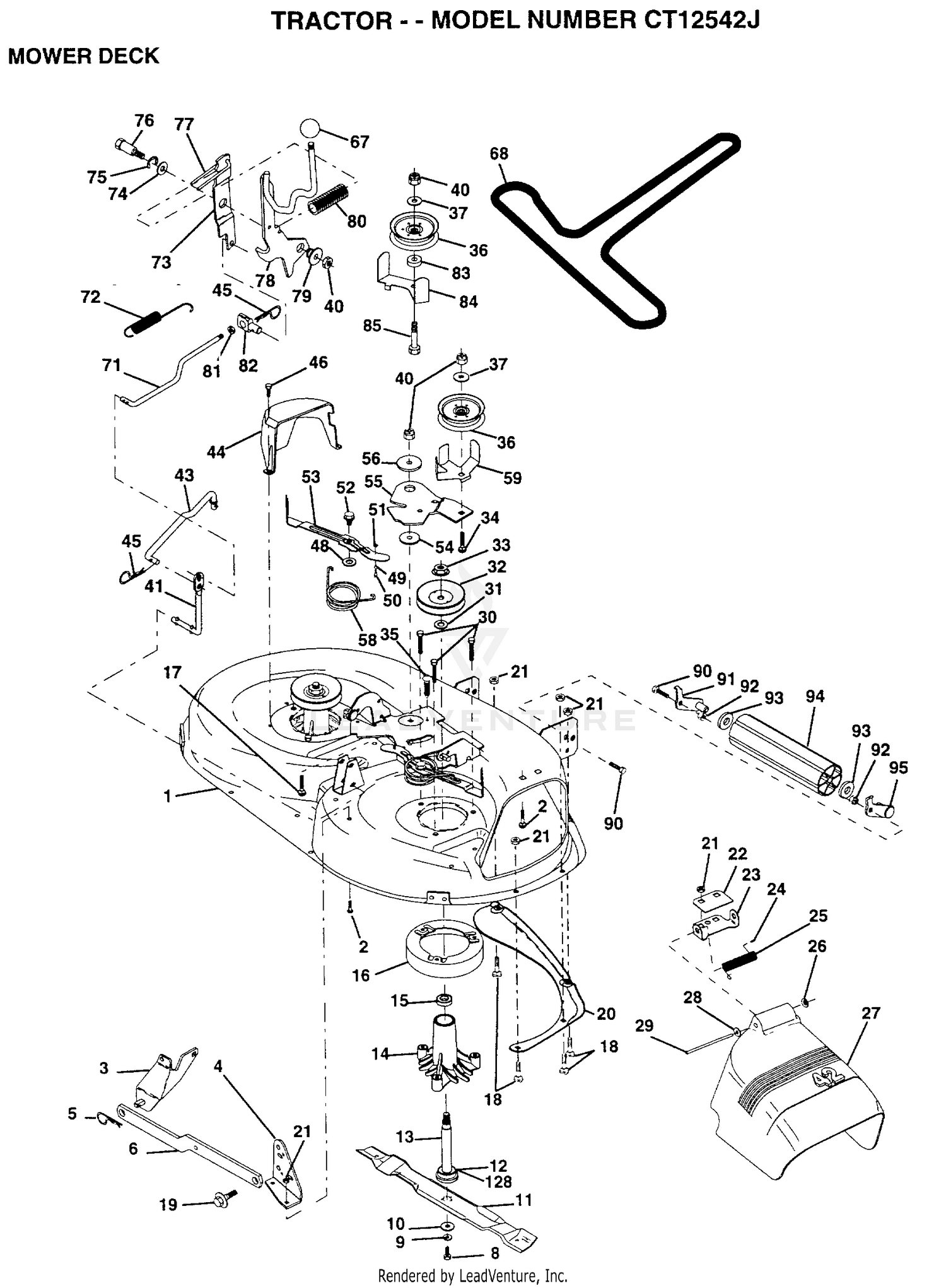 MOWER DECK